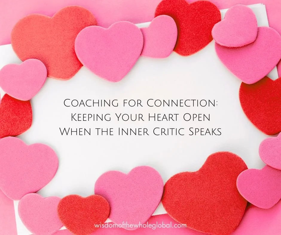 Open heart despite inner critic