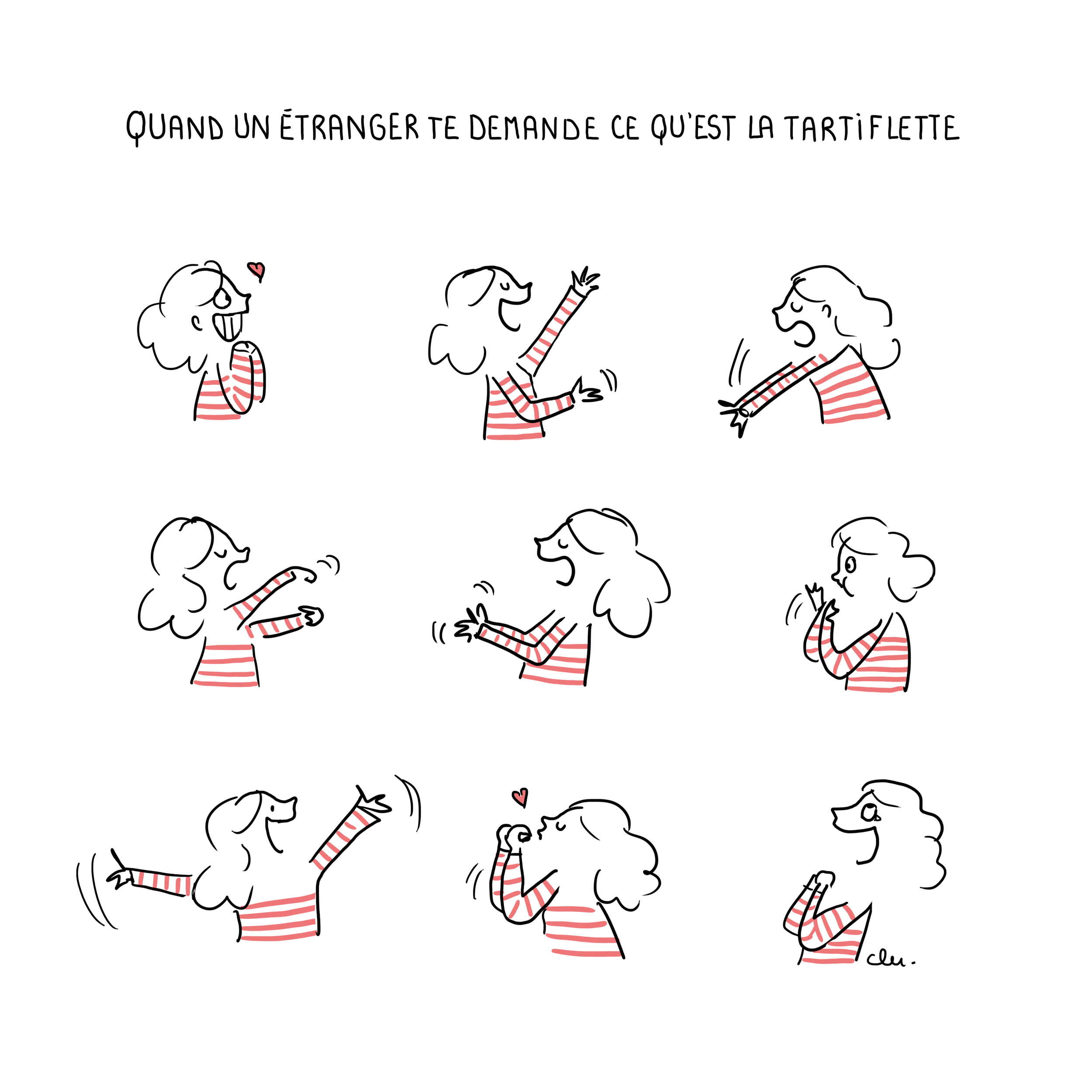 Print "Tartiflette"