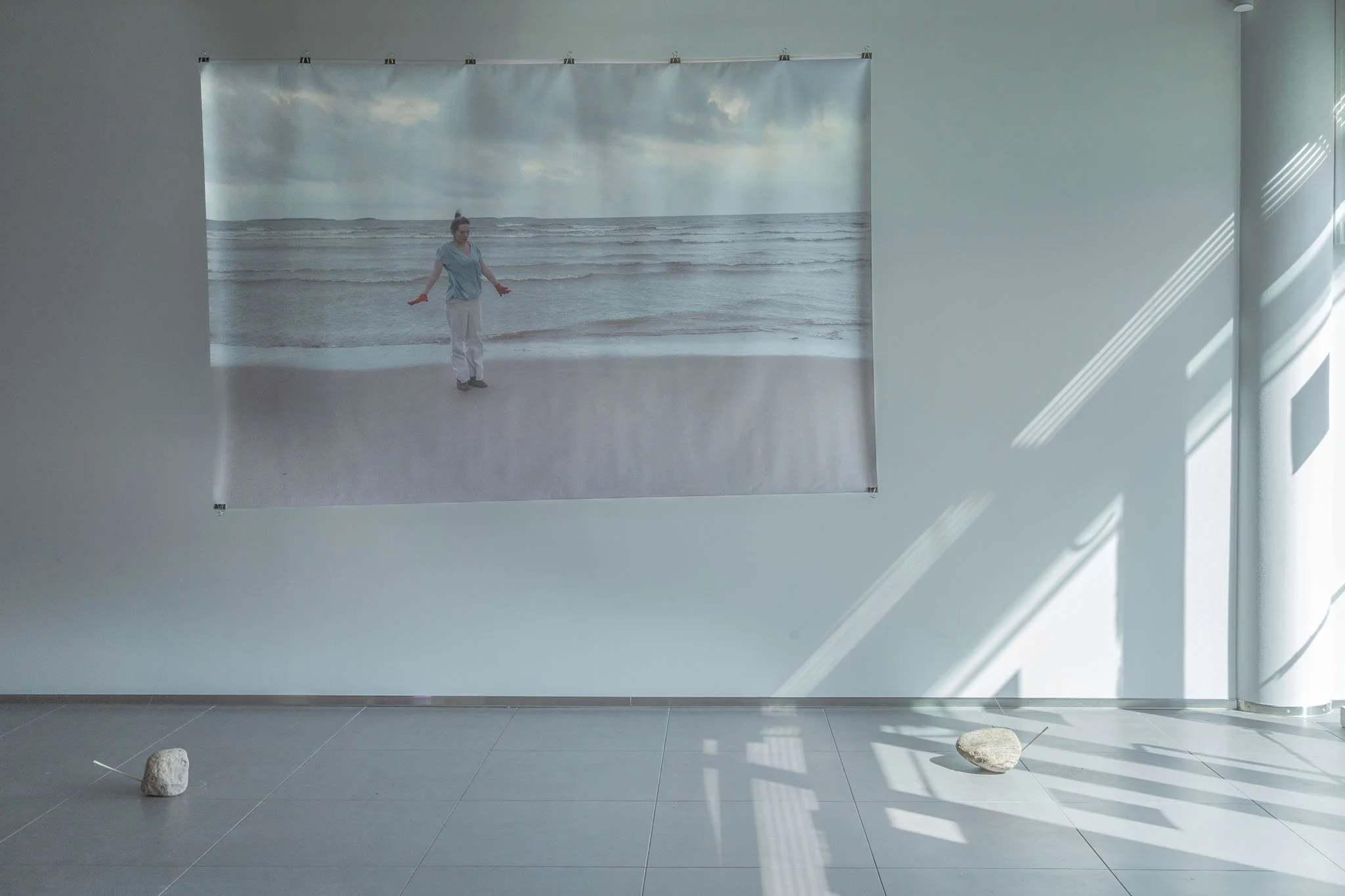 Installation View, Thresholds Exhibition,  2025, University of Helsinki Viikki Campus, Finland