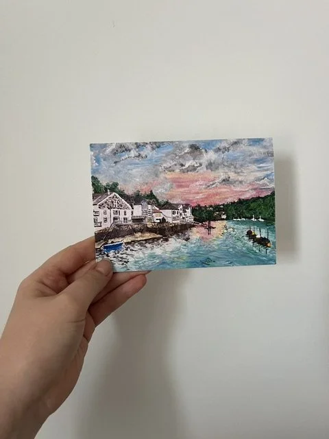 Fowey Harbour card