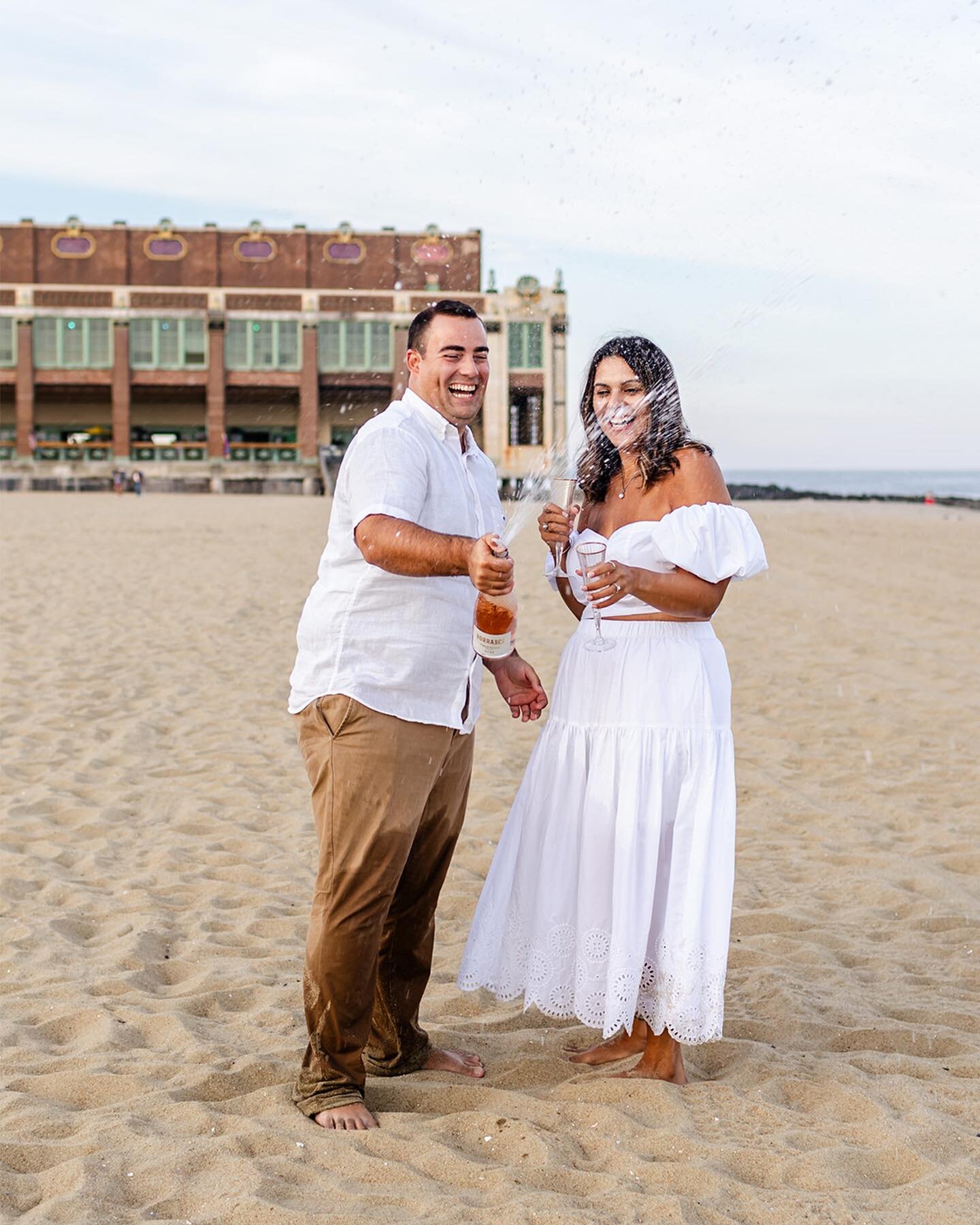 What an awesome time photographing Jess and Johnny&rsquo;s engagement session at Asbury Park. Looking forward to photographing their wedding next year @ballyowengc 

#2024brides #njweddings #njweddingphotography #newjerseyweddings #njweddingvenues #e