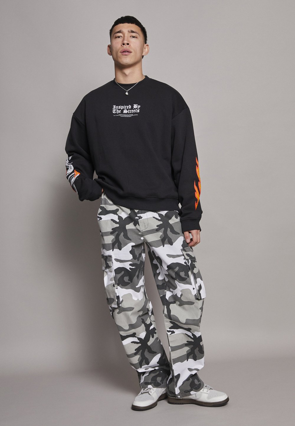 236002GOTS RRJulio Pants GOTS - Grey Camo — Redefined Rebel Official