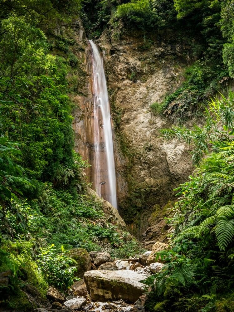 Azores waterfall
