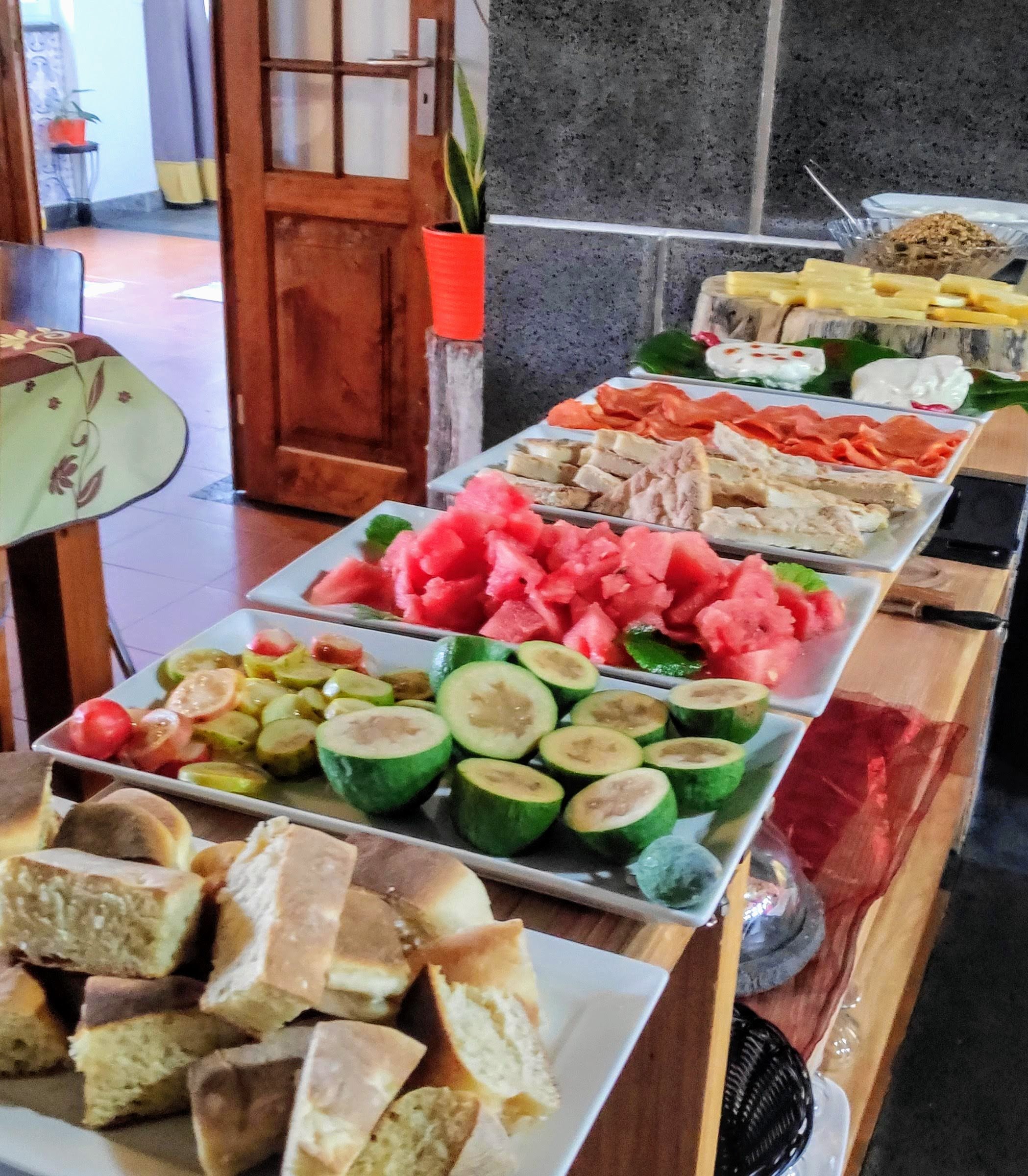 Breakfast on Yoga Retreat Azores.