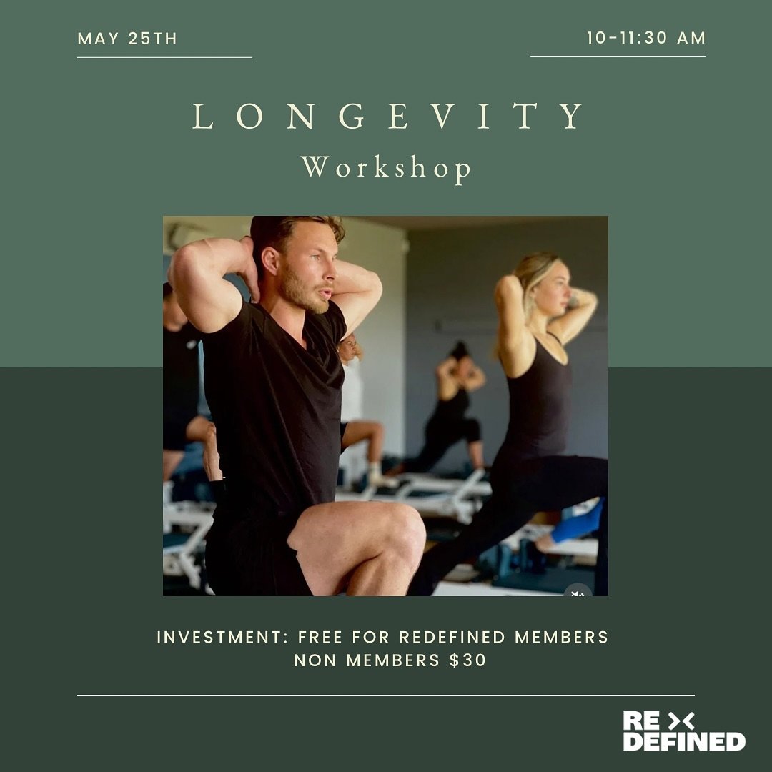Join myself &amp; @fly.flow.jase for a workshop on longevity this one is all about health habits to help you thrive! 

We will be covering 
💪🏻 Movement to support healthspan 
🥗 Nutrition to optimise performance 
👫 Men &amp; Womens hormone health 