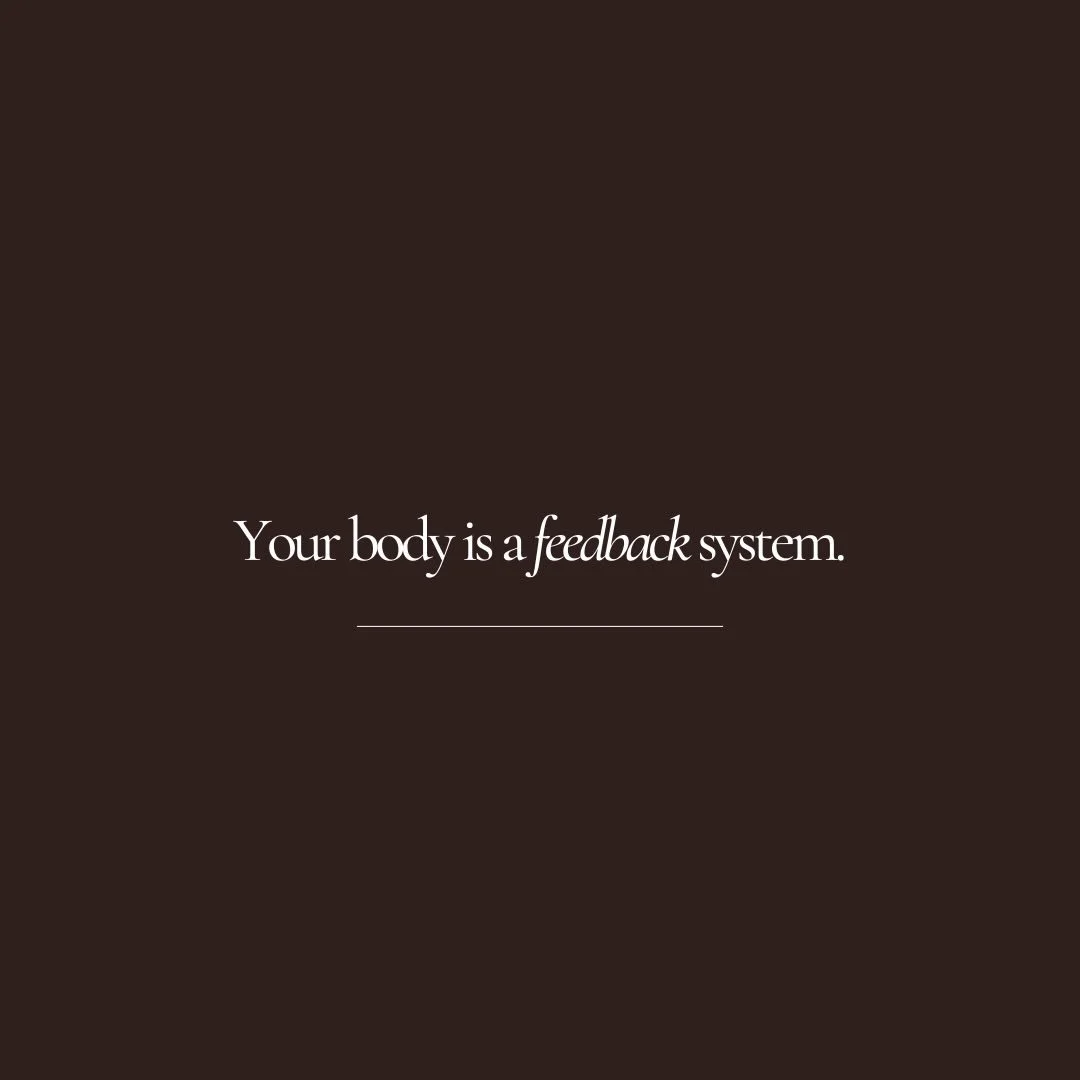 Your body is constantly collecting data from your environment, your relationships, your thoughts + from your past experiences.
+ then it responds&hellip;.. 💌

The body keeps score. It remembers what your conscious mind has tried to override 👀

You 