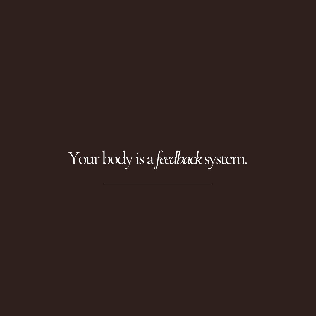 Your body is constantly collecting data from your environment, your relationships, your thoughts + from your past experiences.
+ then it responds&hellip;.. 💌

The body keeps score. It remembers what your conscious mind has tried to override 👀

You 