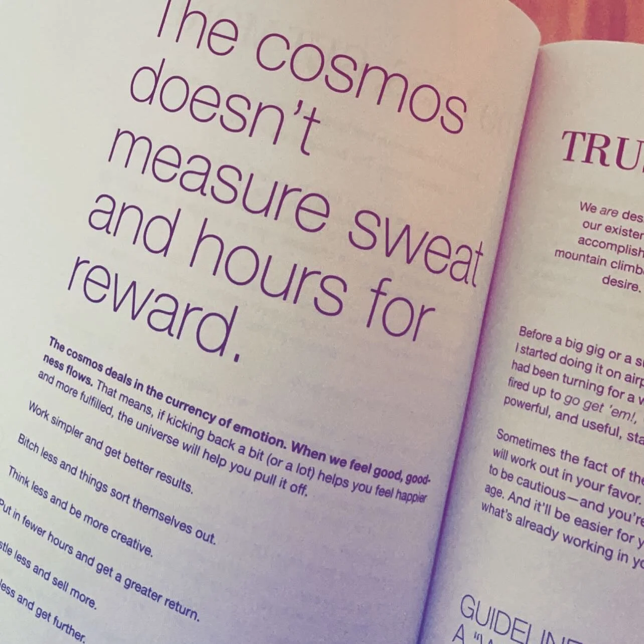 The synchronicities of alignment ✨✨
The job of energy is to flow. Get whatever is in the way, out! Whether that be yourself 🤭, a relationship, a job, a habit, a belief, an environment&hellip; whatever! + watch how magical life becomes 🪄

#cosmo #hi