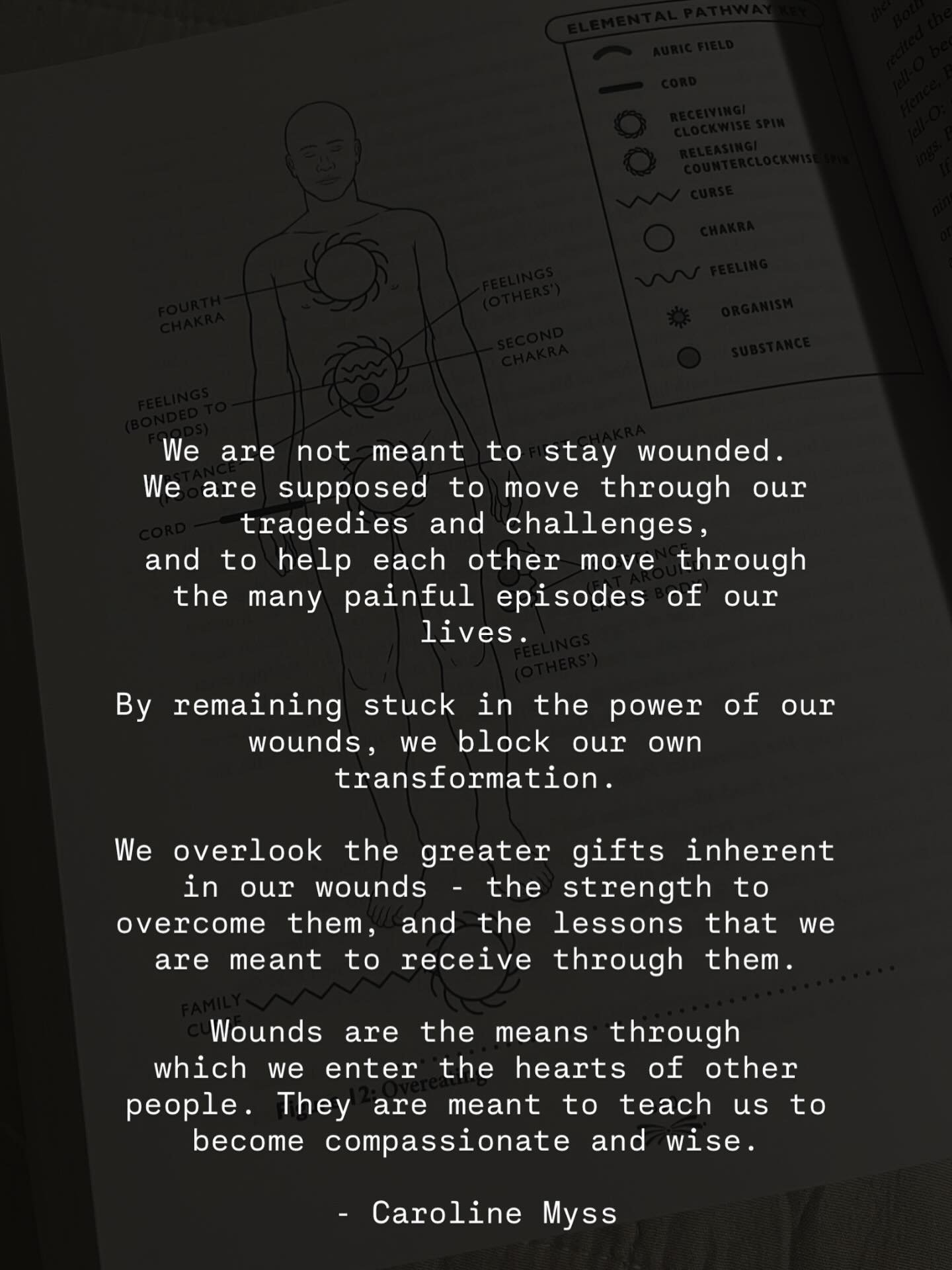 Wounds ❤️&zwj;🩹

What I&rsquo;ve learnt about wounds is that they are our hurts, disappointments + the moments that marked us.

As time passes, those experiences no longer live outside of us. They live within our vessel. We are the main character in