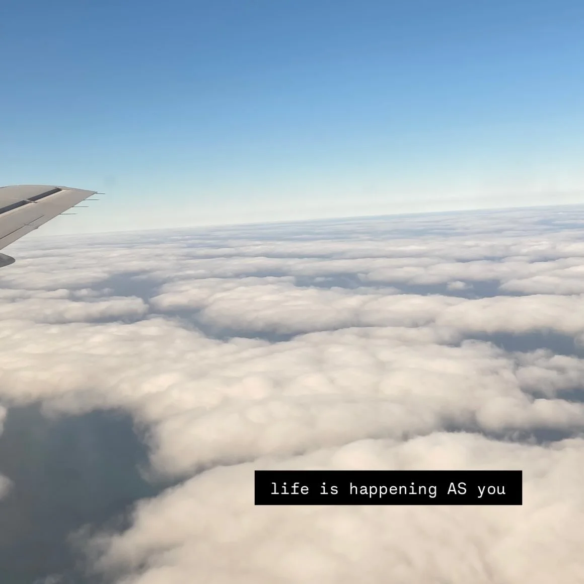 Life isn&rsquo;t happening to you.
It&rsquo;s not even happening for you.

It&rsquo;s happening AS you.
Through your filters, emotions + your programming, life is simply reflecting who you are beneath it all.

If you don&rsquo;t have enough clients&h