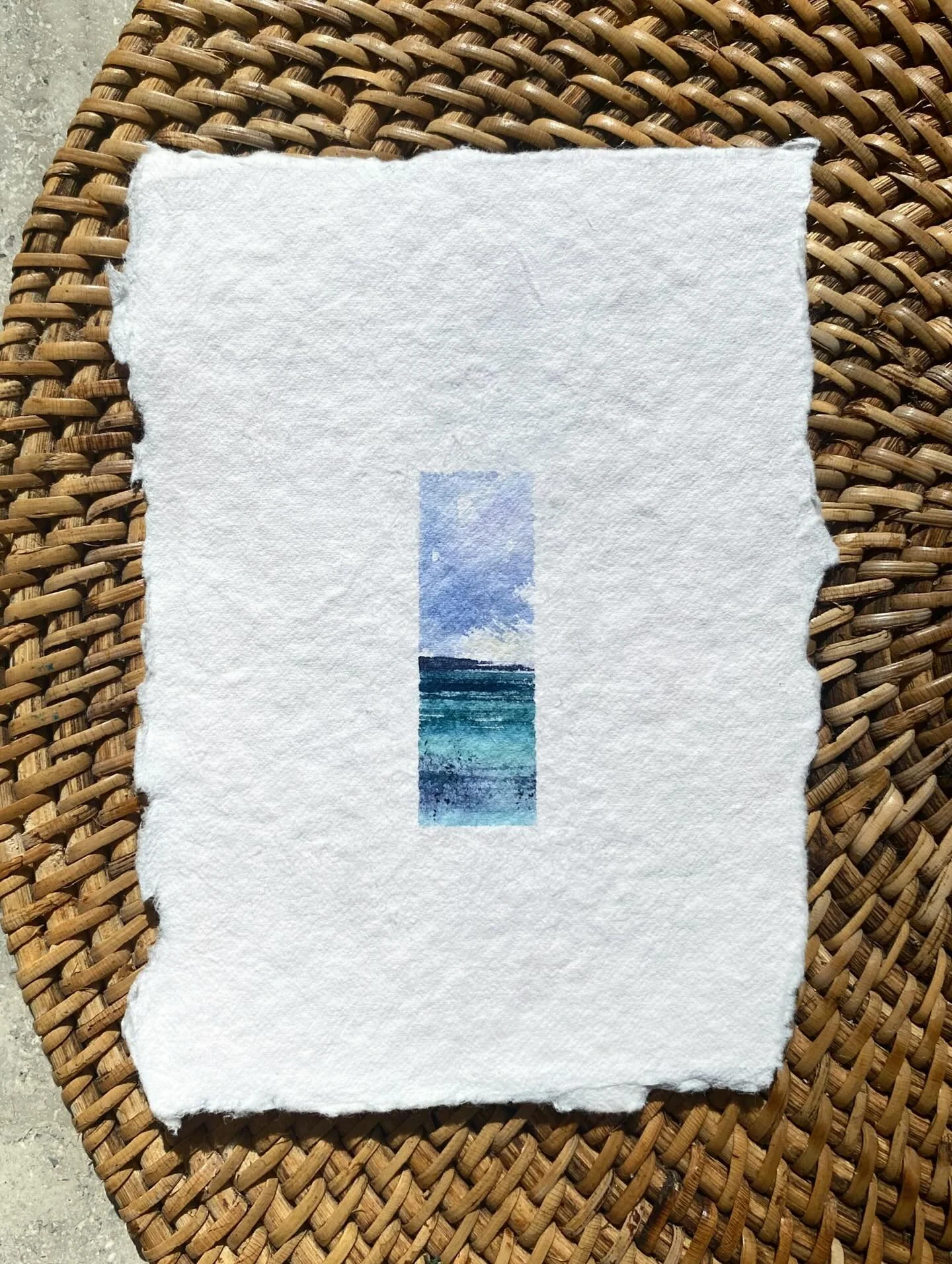 It&rsquo;s been so lovely to receive such a positive reaction to these smaller pieces in the last couple of weeks. I&rsquo;m super excited to continue working with watercolours, and producing these tiny works in the future! 

Watercolour on handmade 