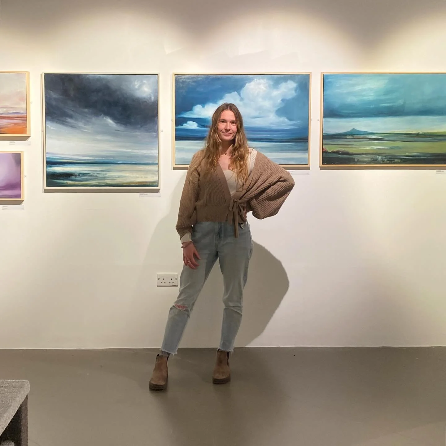 I have had the absolute honour of being a featured emerging artist in the most recent exhibition, 25 &amp; Onwards, at the @rheged_centre in Cumbria. 

As well as showcasing 25 incredible Cumbrian artists, some of whom I have looked up to since I was