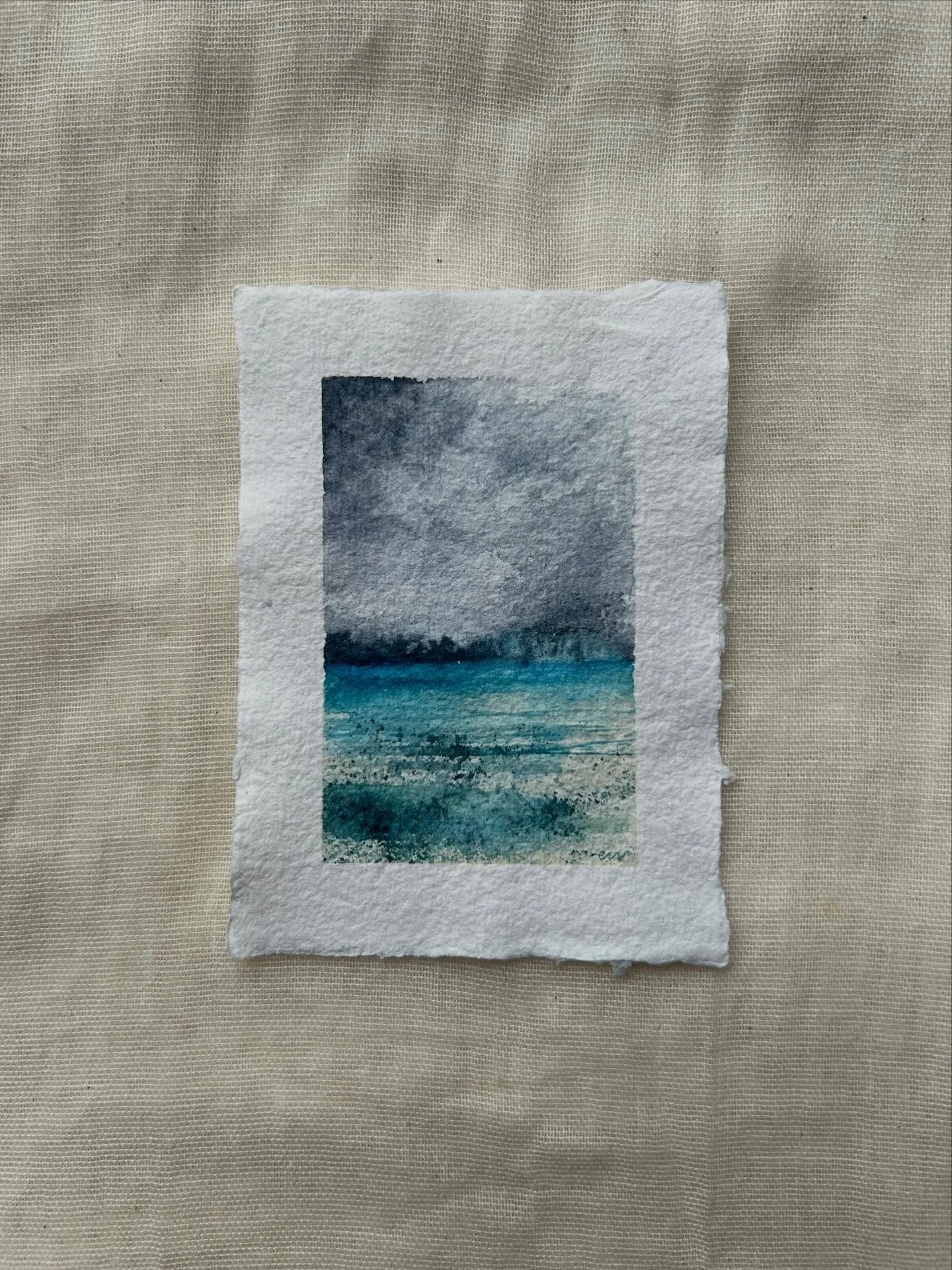 &lsquo;You could feel it before you saw it. It was a deeper kind of sensing- a change in the wind, in the quality of the birds calling overhead. It was already in motion. The clouds darkened their terrific forms, as if they themselves were running fo