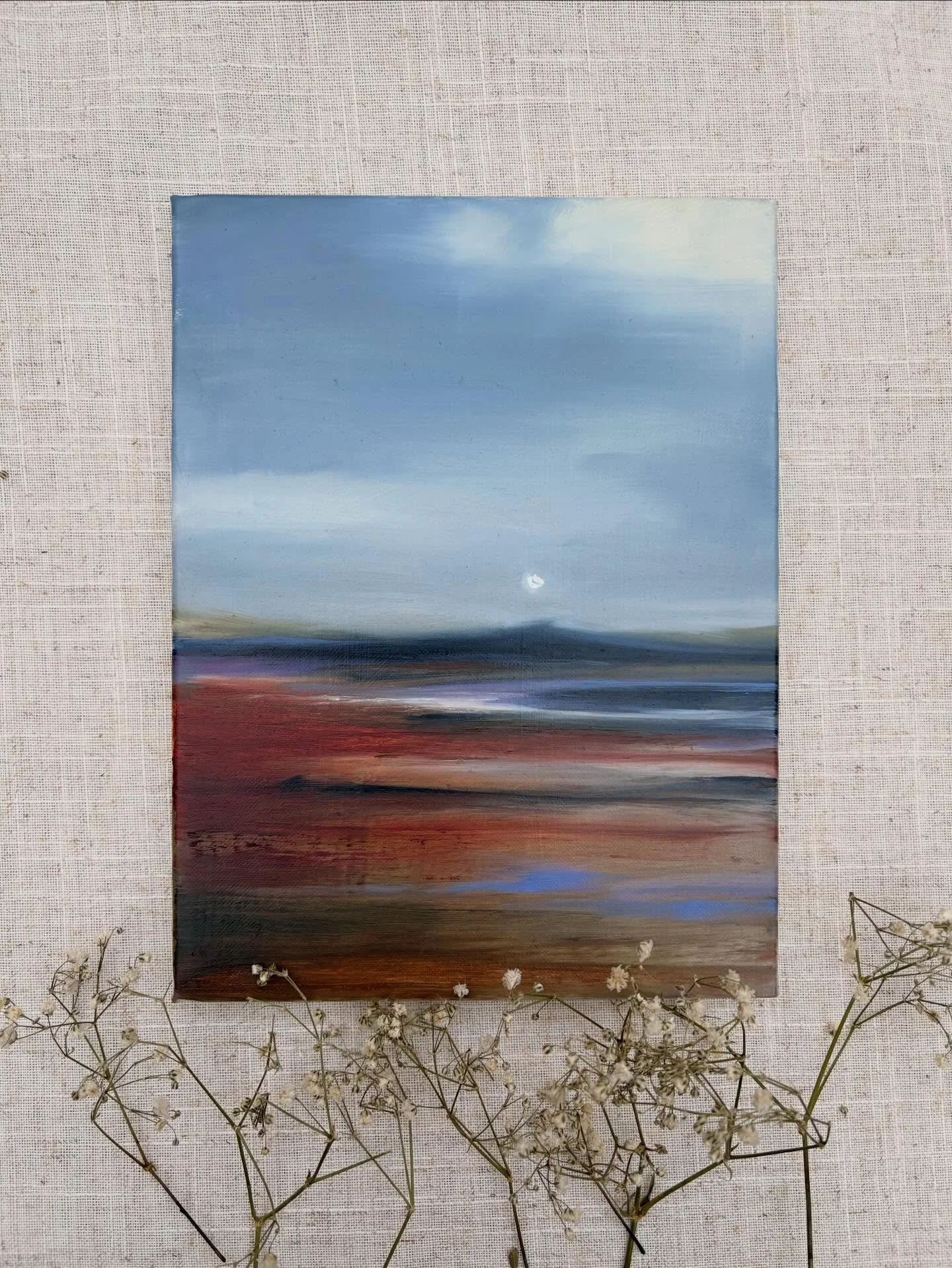 &lsquo;But this was a different kind of light. The world became more still. Clouds drifted across the hem of a silver-lit sky, and the heath glowed as if in flames. It was luminescent, otherworldly, and I felt a peace settle across the horizon.&rsquo