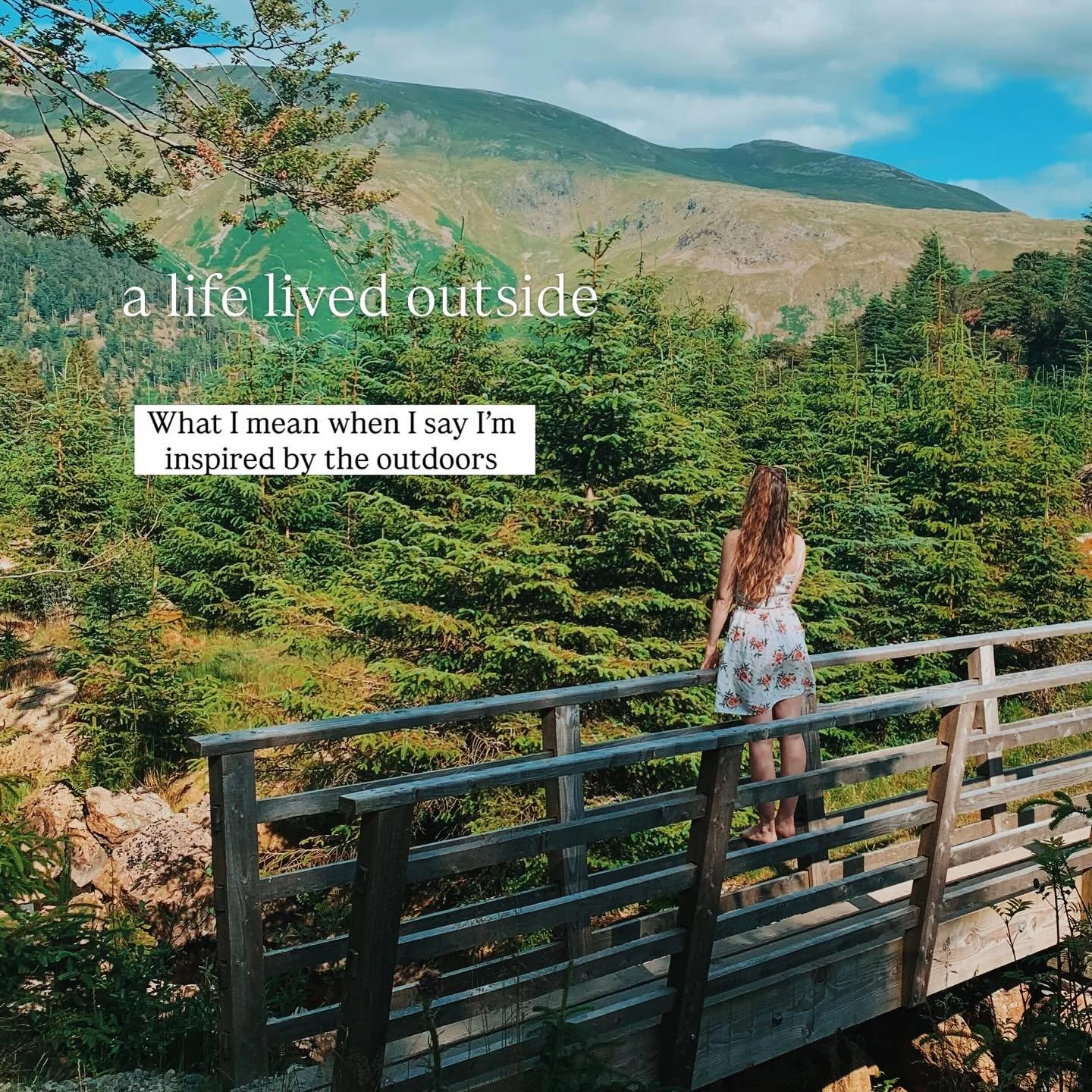 Nature, the outdoors and wild landscapes have always been at the heart of my life and my work as an artist. Let me show you how 🤍

I&rsquo;ve spent all of my time these last few years focusing on my painting career, but now I&rsquo;m feeling a chang