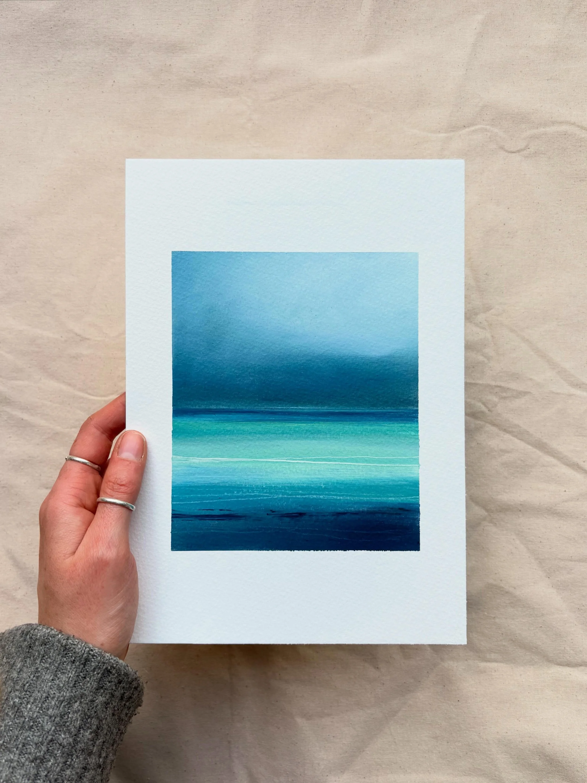 &lsquo;It feels like falling, so deeply and fully. Like looking into your partners eyes, or hearing your child laughing. Time seems to slow, and life doesn&rsquo;t feel so hard anymore. I think that&rsquo;s the secret, in the end. It&rsquo;s looking 
