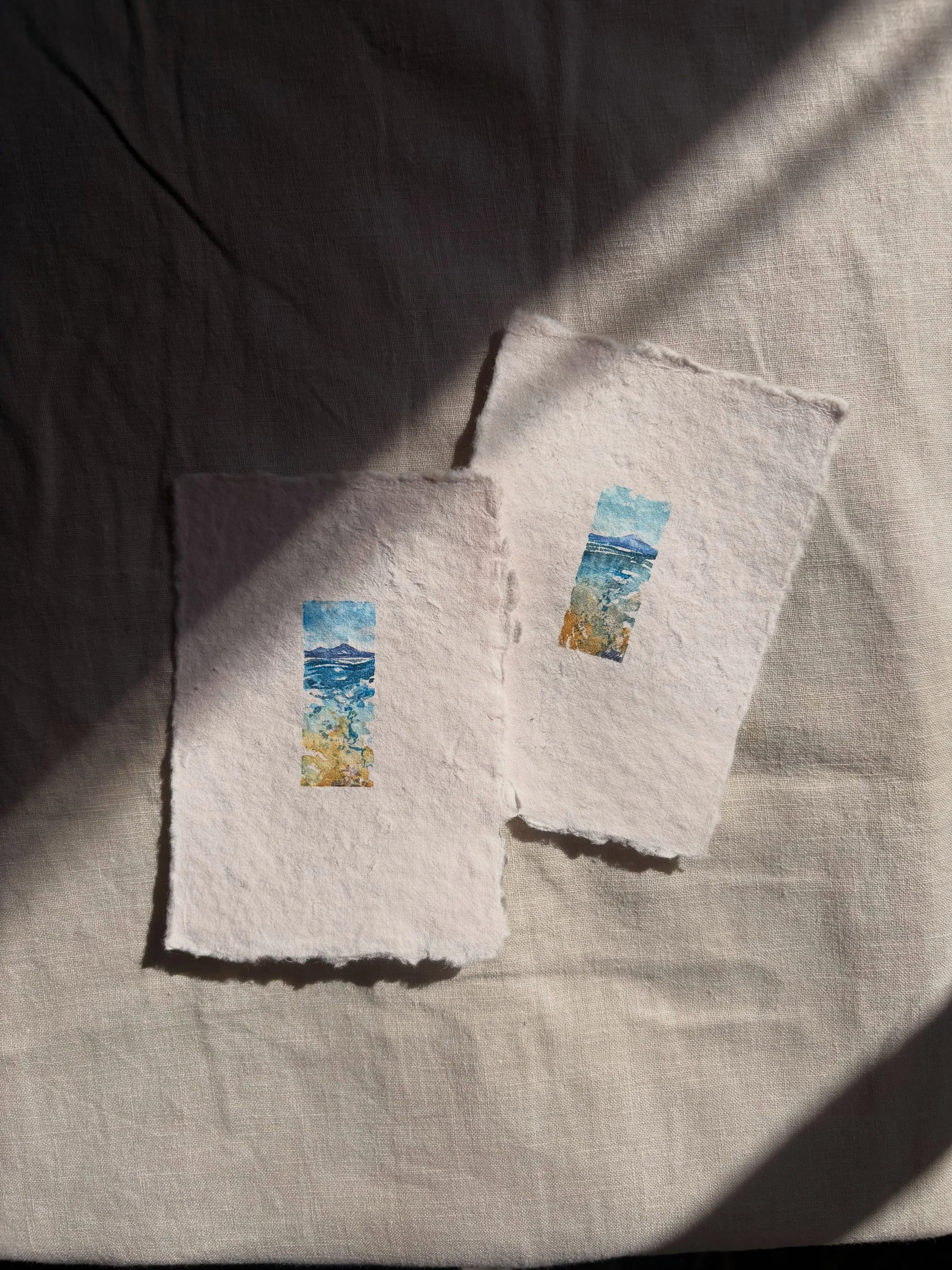 Some new watercolour pieces I&rsquo;ve been working on recently, in preparation for my exhibition in a week and a half&rsquo;s time! 

I&rsquo;ll be in the Harbour Cottage Gallery in Kirkcudbright from the 11th to the 17th of October, with both new a