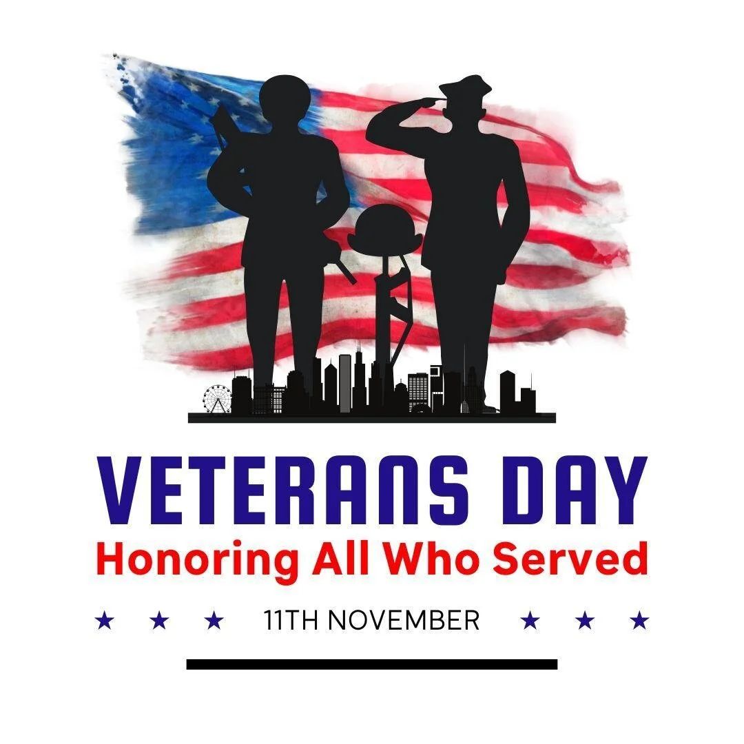 Today, we honor the heroes among us&mdash;our veterans. For every sacrifice made, every moment spent away from family and every brave act taken in service, we are forever grateful. Let&rsquo;s take time to recognize the courage and dedication of thos