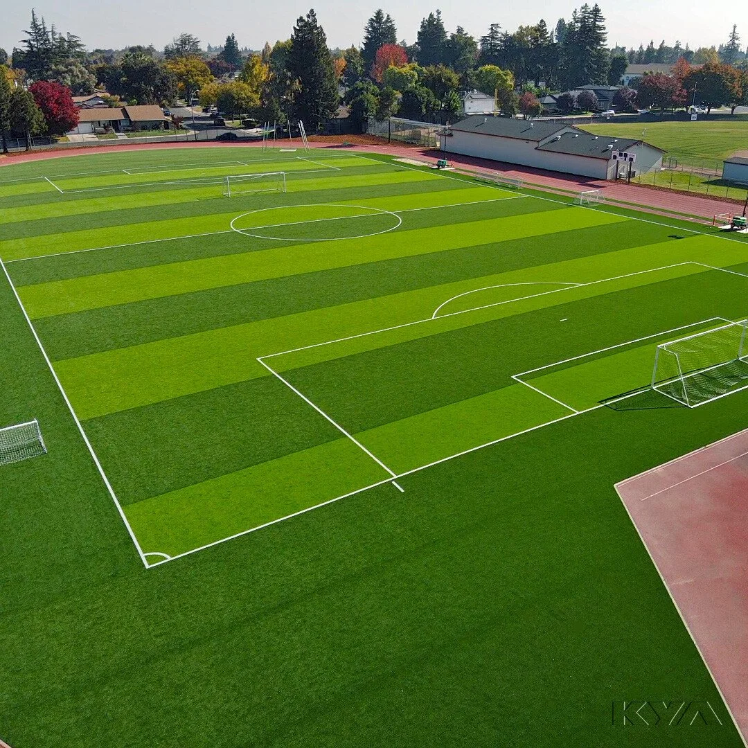 Congratulations to our Northern California team for installing this beautiful field at Lincoln USD! This turf system features our new non-infill turf - a product that does not sacrifice durability and playability for the long-term benefits of having 