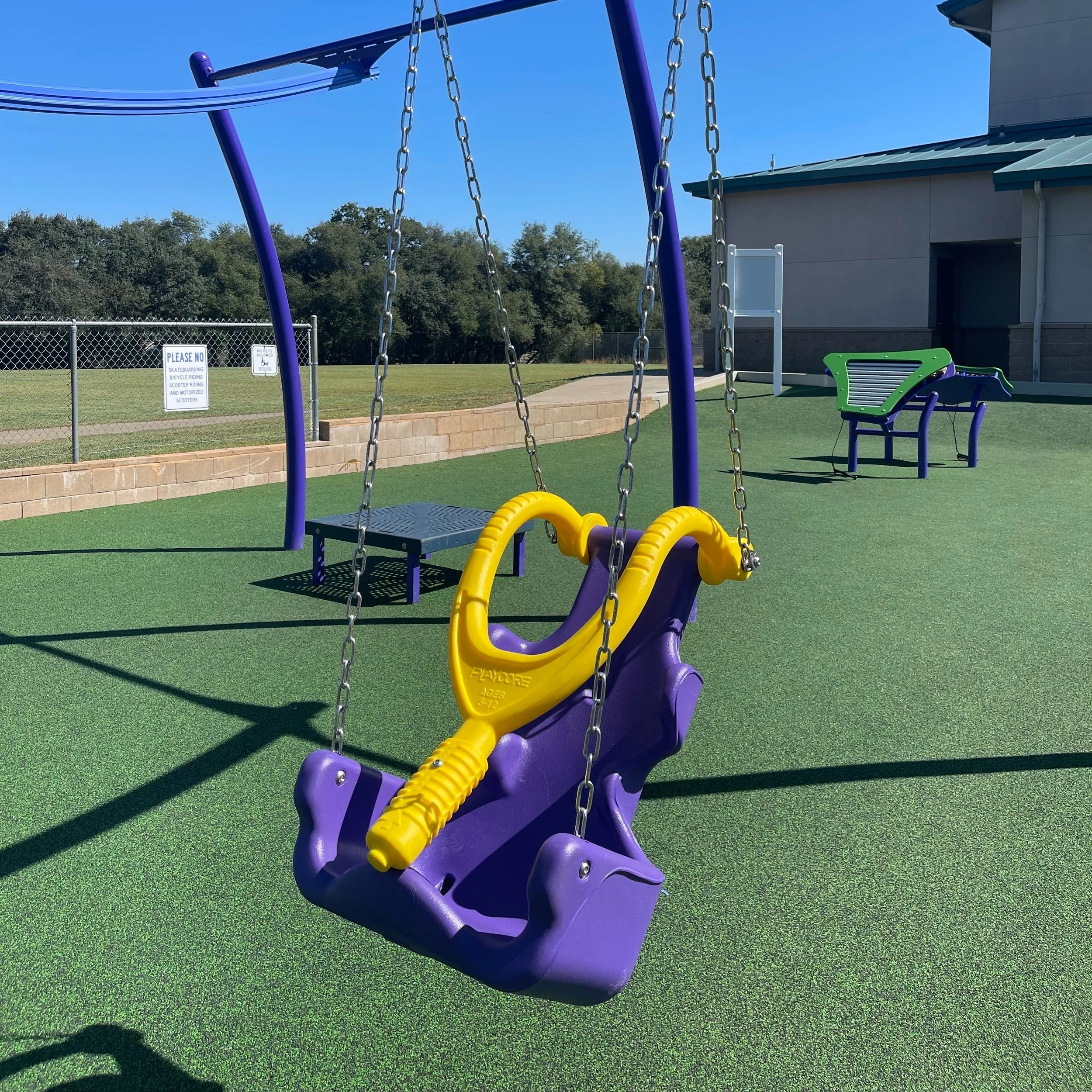 Diverse play opportunities provide a range of equipment to engage children of all ability levels.   KYA's network of playground manufacturers can provide recommendations and top-of-the-line inclusive equipment. 