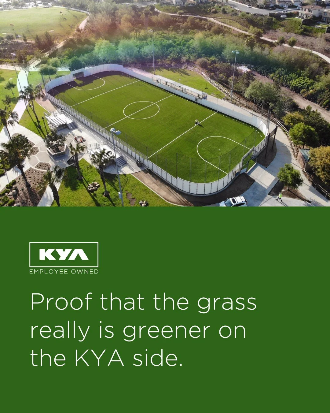 While everyone else is wearing green today, we&rsquo;re busy installing it. At KYA, we specialize in the kind of vibrant, high-performance turf that stays "St. Paddy&rsquo;s Day Green" 365 days a year, no luck required.

Whether it&rsquo;s 