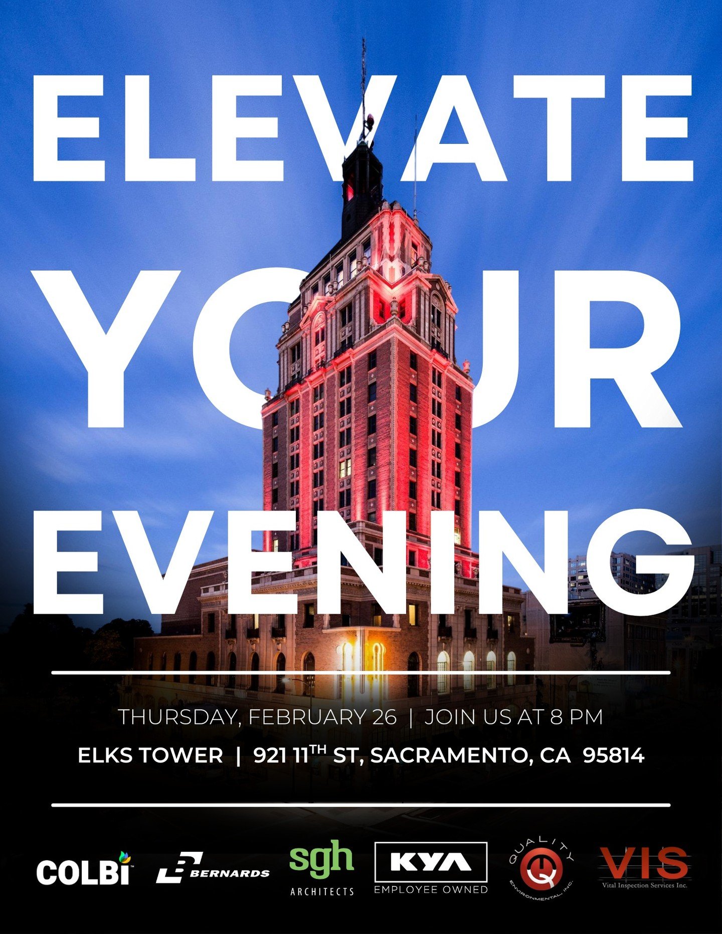 Get ready to Elevate Your Evening at our upcoming CASH Mixer in Sacramento! 🥂✨

Join us and our partners for a night of networking and fun at the historic Elks Tower. We can&rsquo;t wait to connect with colleagues new and old as we kick off the year