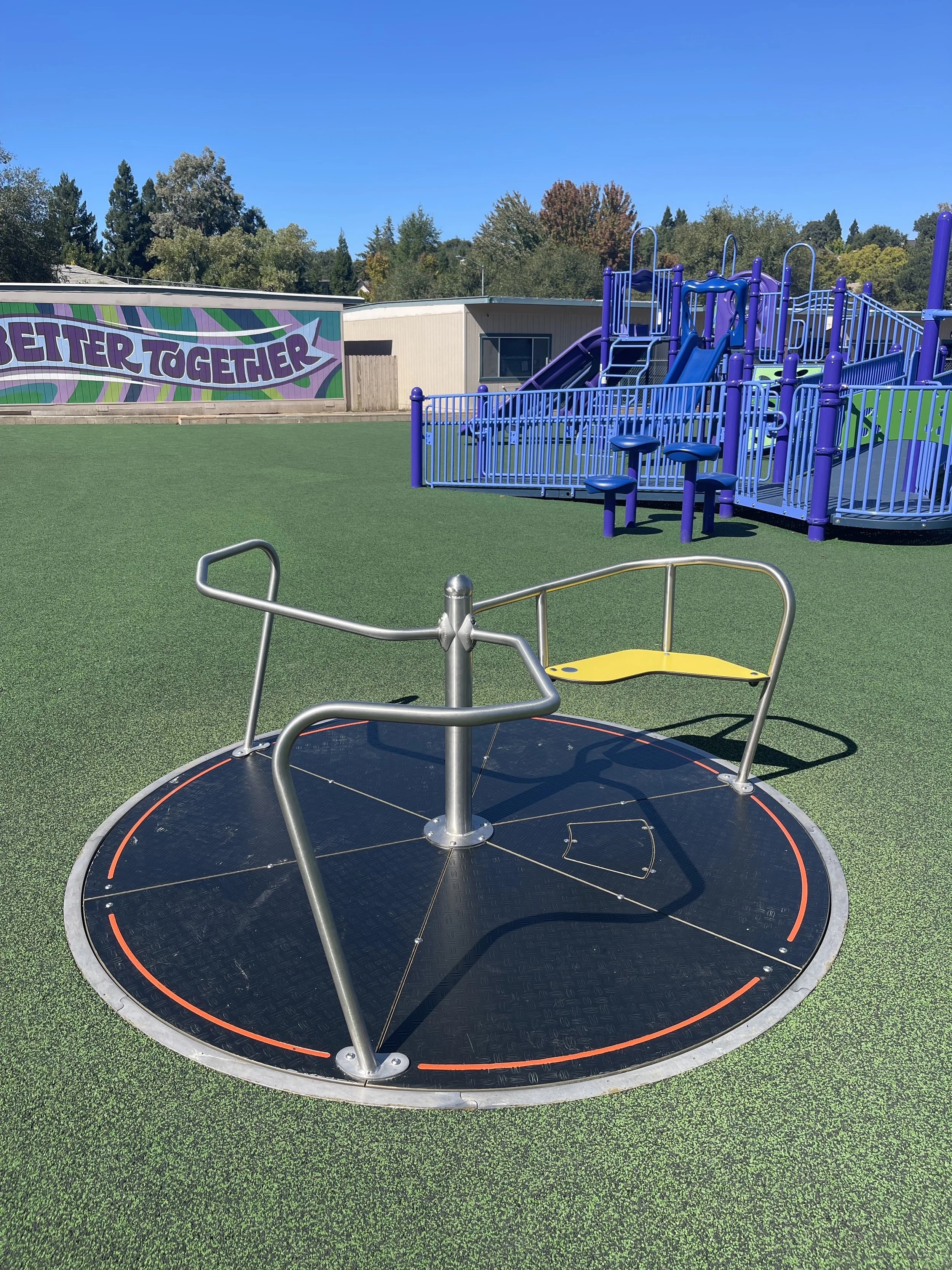 Social spaces where children can connect, collaborate and build friendships, fostering an environment of social inclusion.  KYA's network of playground manufacturers can provide recommendations and ways to create social spaces.