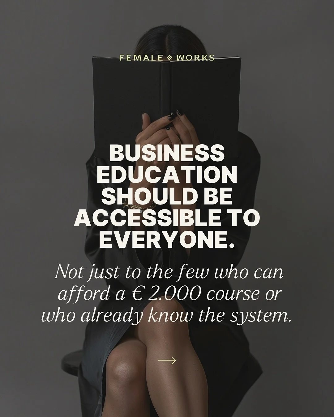 Let&rsquo;s be honest. Business education often feels gatekept, expensive, or overwhelming.

That&rsquo;s why I value initiatives like this. It&rsquo;s not my own offer, but a free EU-supported platform I believe more women should know about.

Check 