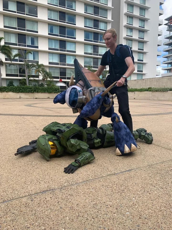 Combat Puppet Halo Combat Evolved Grunt Cosplay Puppet