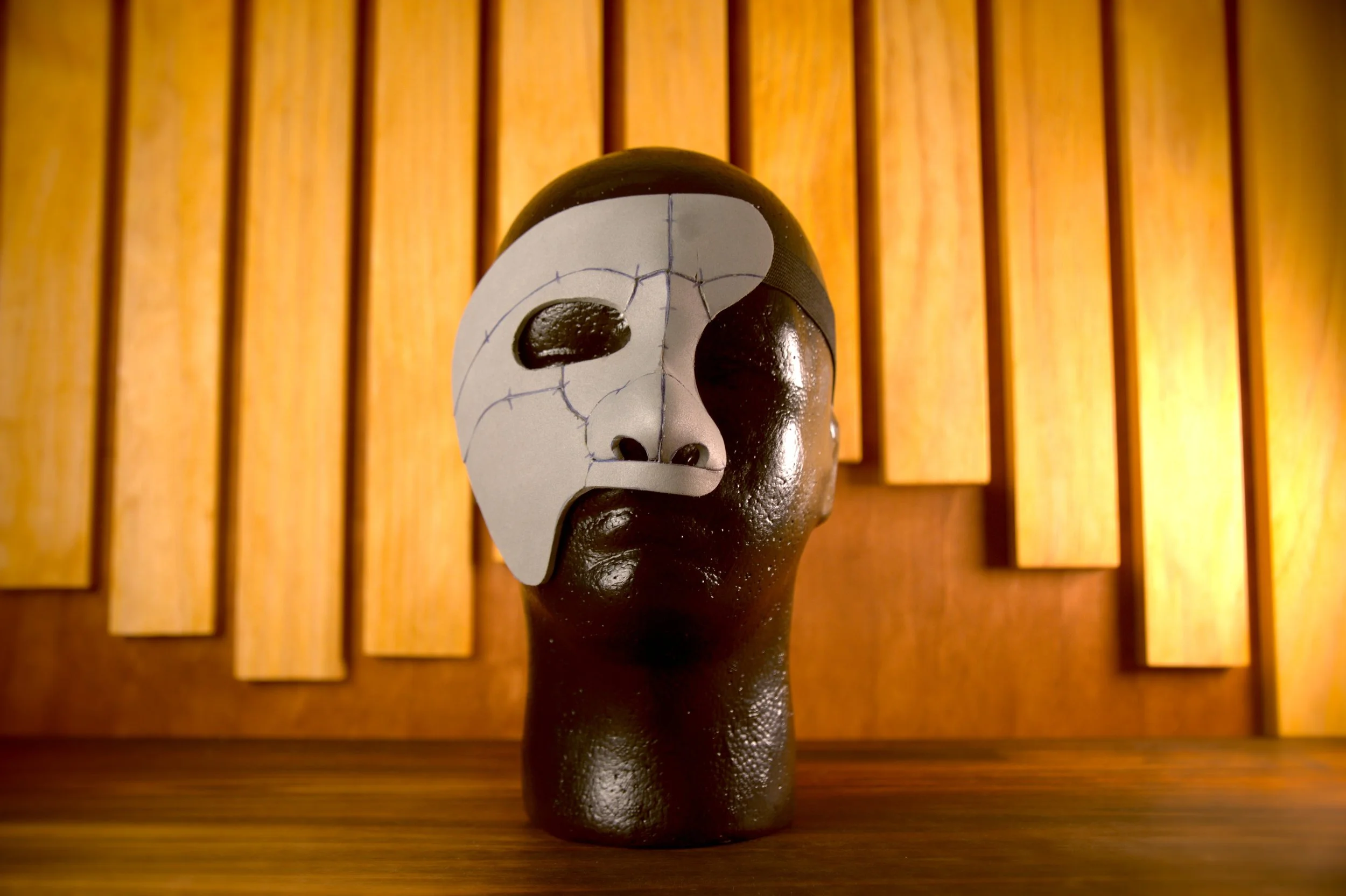 Phantom Three Quarter Mask Foam Pattern