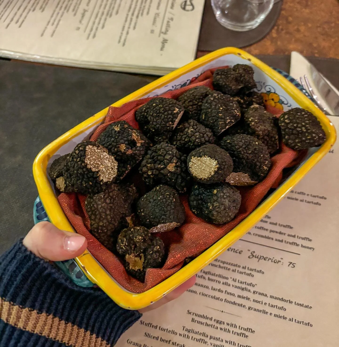 A bouquet of truffles.