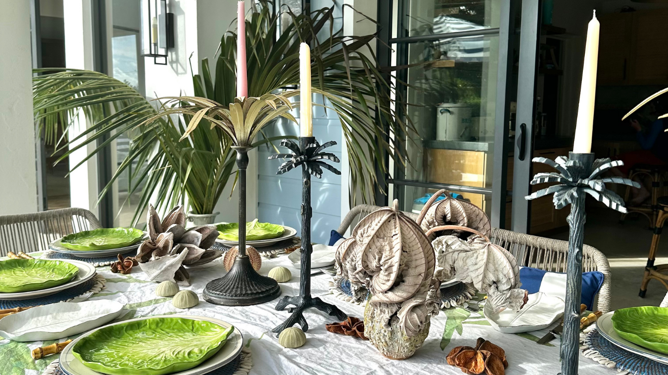 Seastar House Barbados - Nature Tablescape