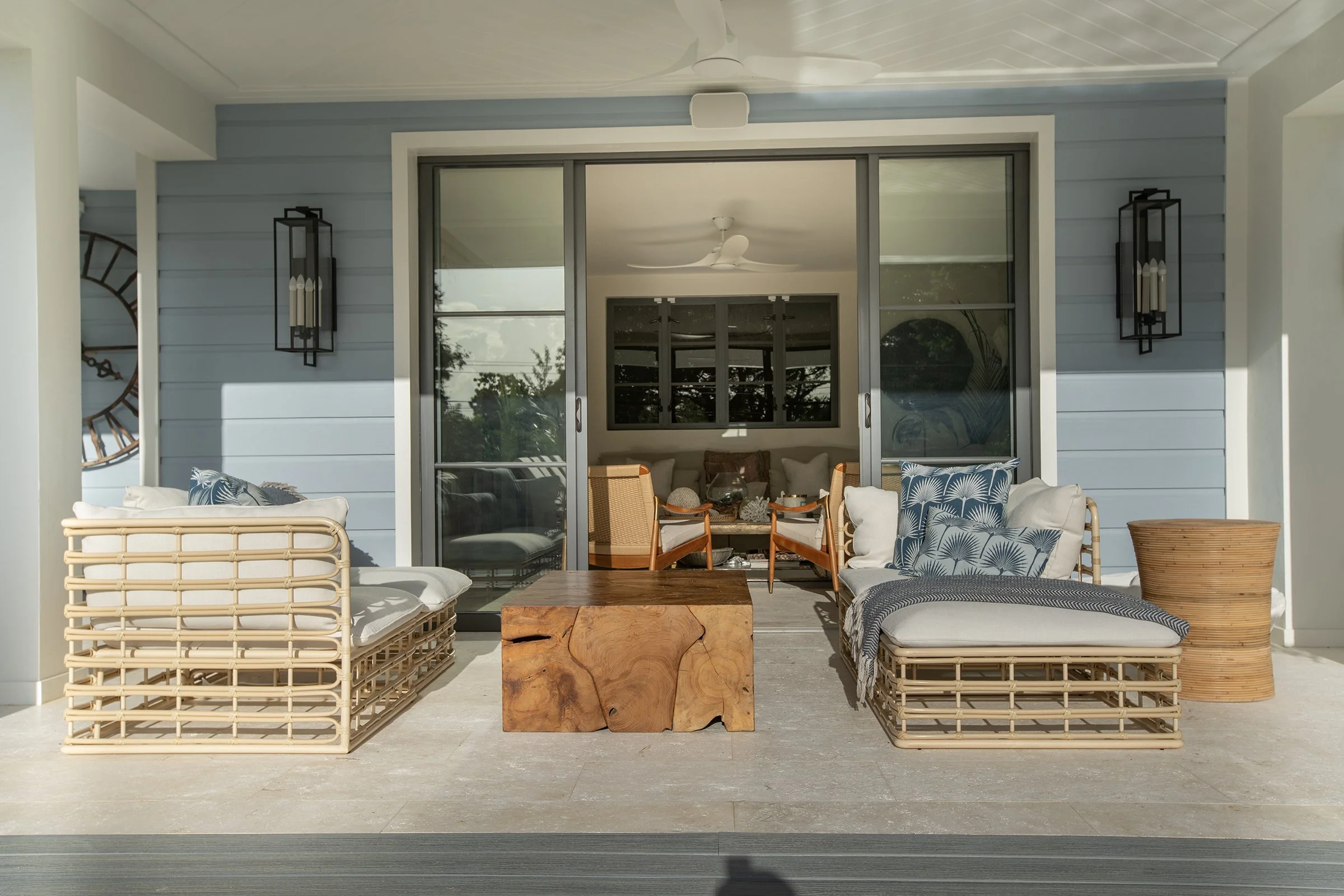 Seastar House Barbados Living Room Terrace