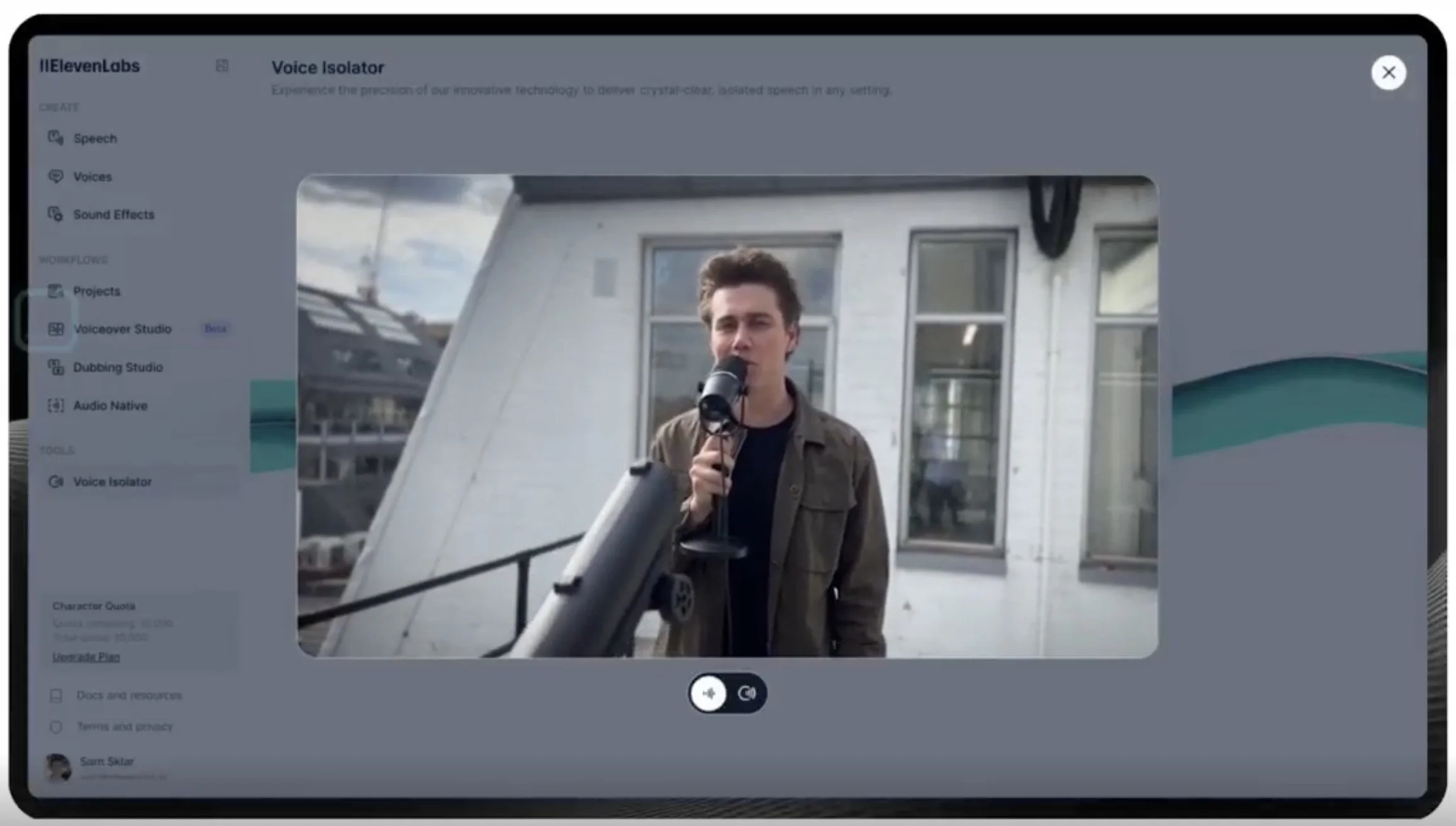 Kristallklarer Sound: ElevenLabs' Voice Isolator revolutioniert die Audiobearbeitung