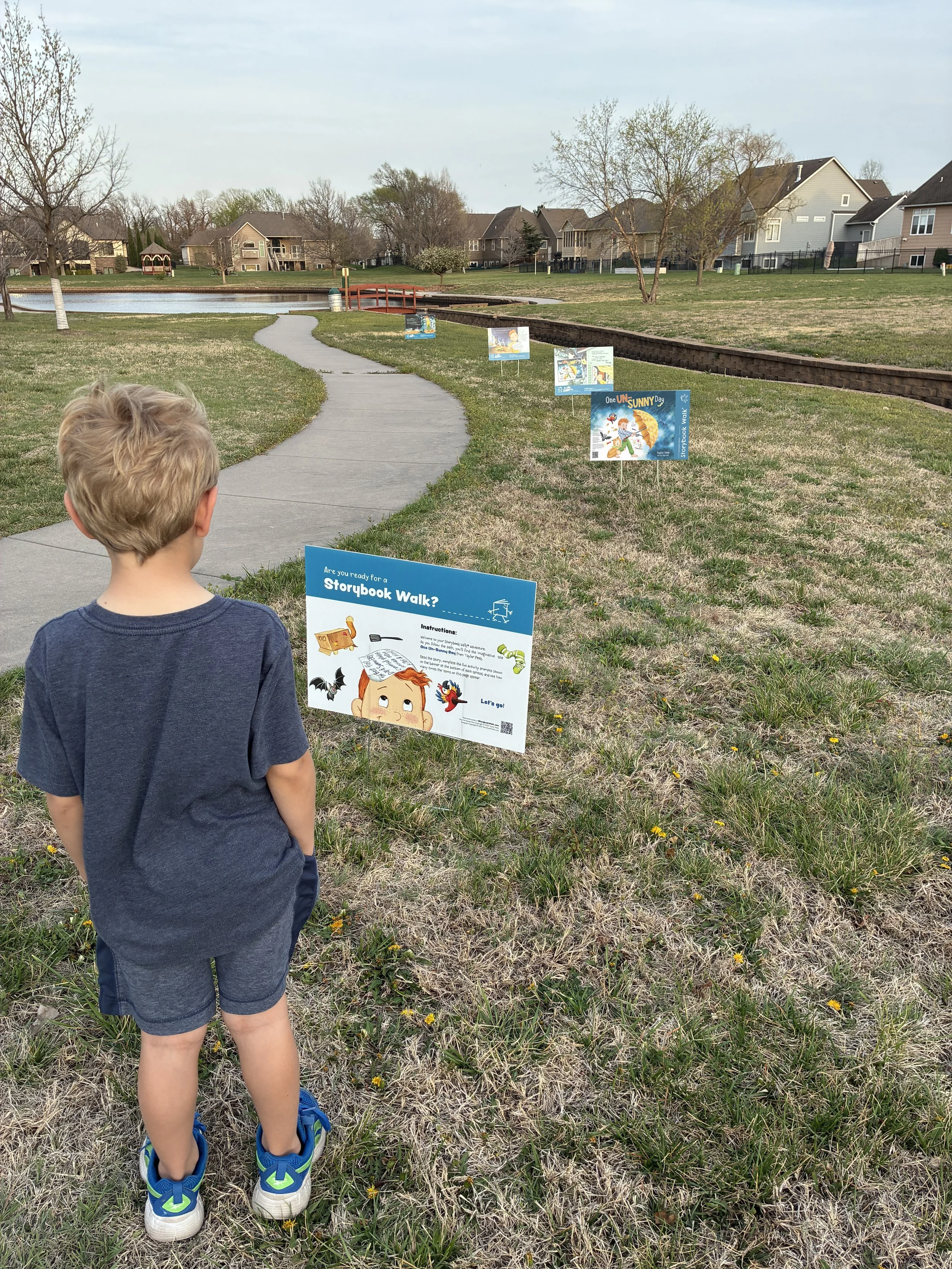 One Un-Sunny Day on Coroplast signs in North Newton, KS