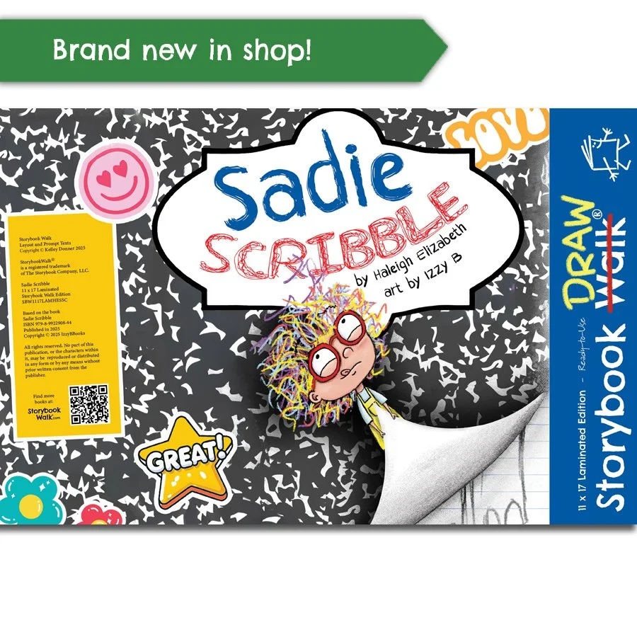 Sadie Scribble: Laminated Storybook DRAW Edition