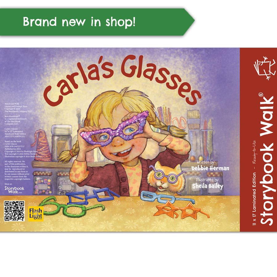 Carla's Glasses: Storybook Walk Edition