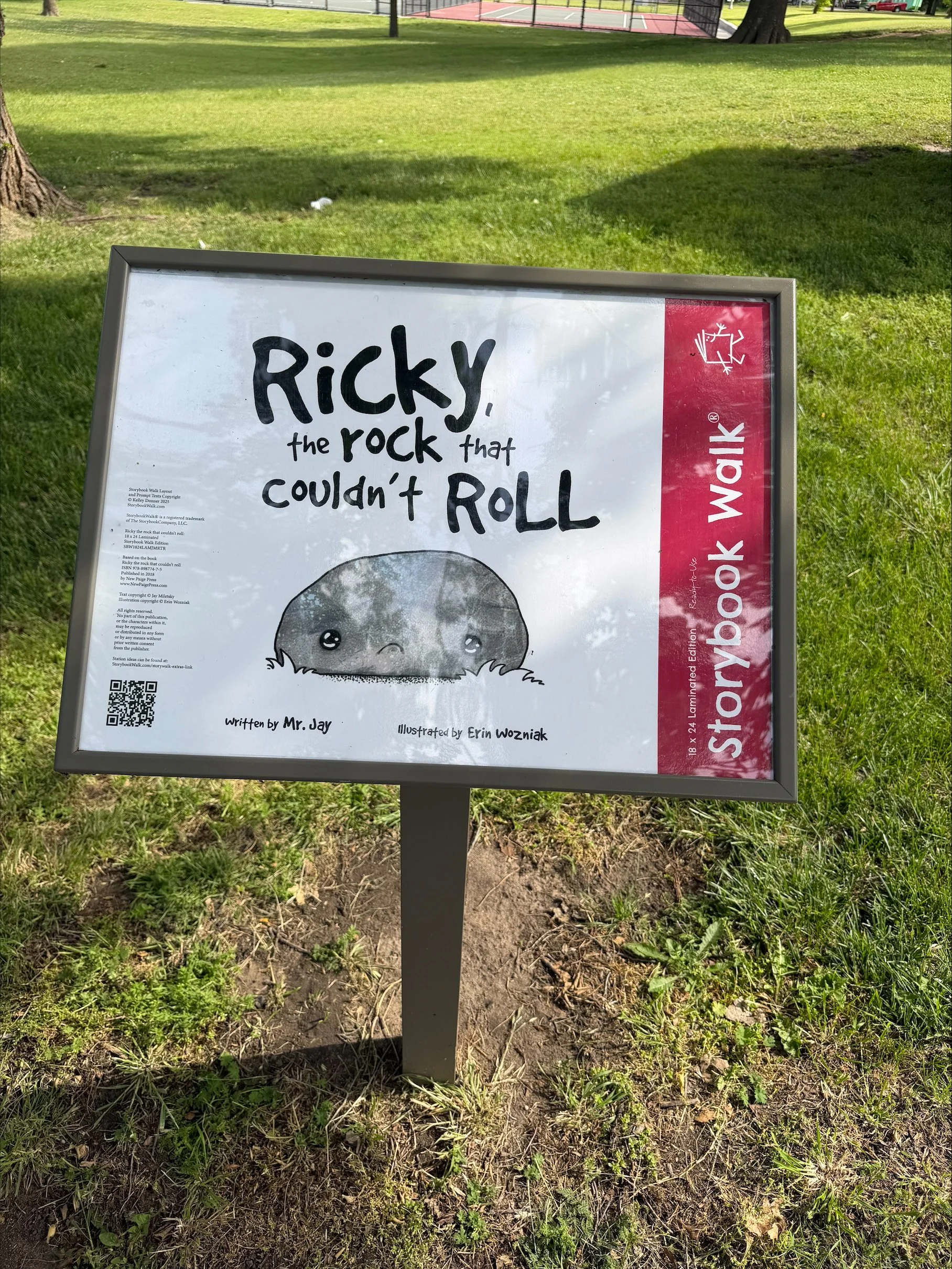 Ricky the Rock in Fairmount Park, Wichita KS