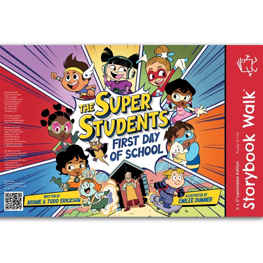 The Super Students - First Day of School: Storybook Walk Edition