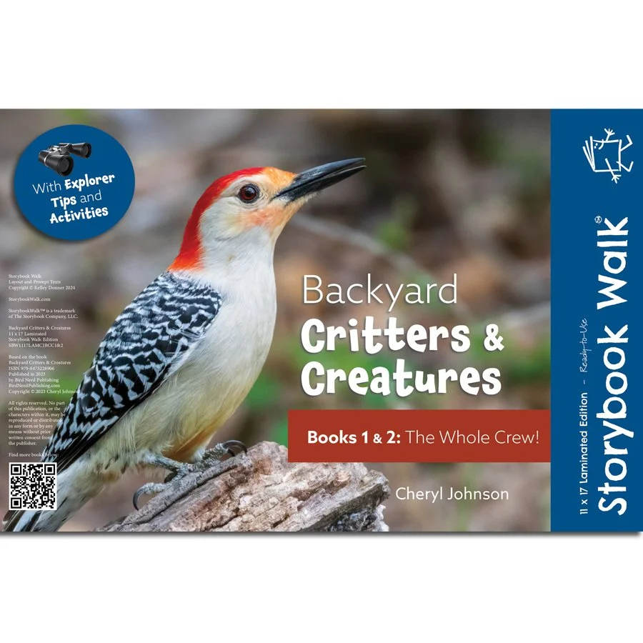 Backyard Critters & Creatures - Books 1 & 2: Storybook Walk Edition