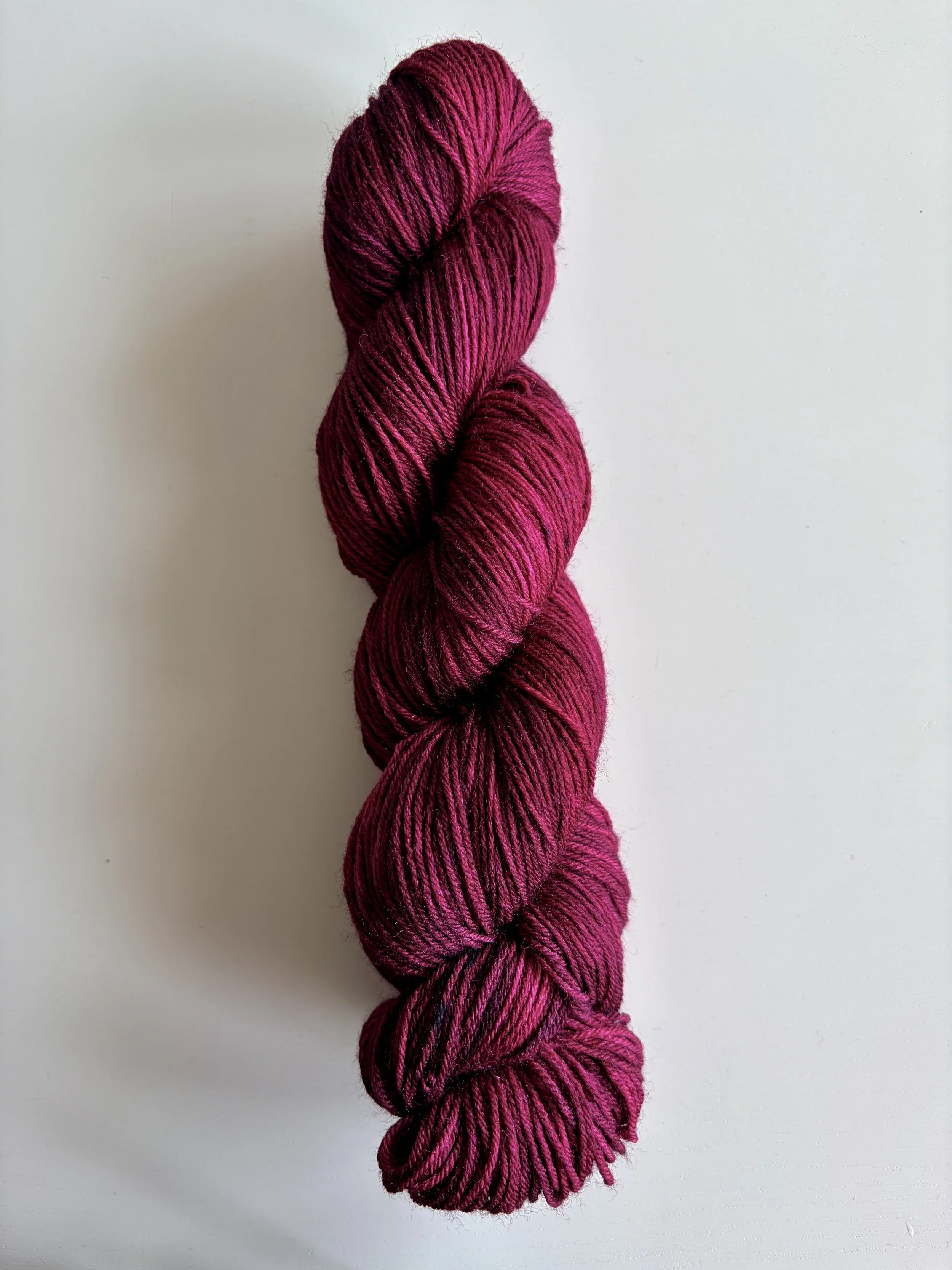 Roter Beryll Merino Seide