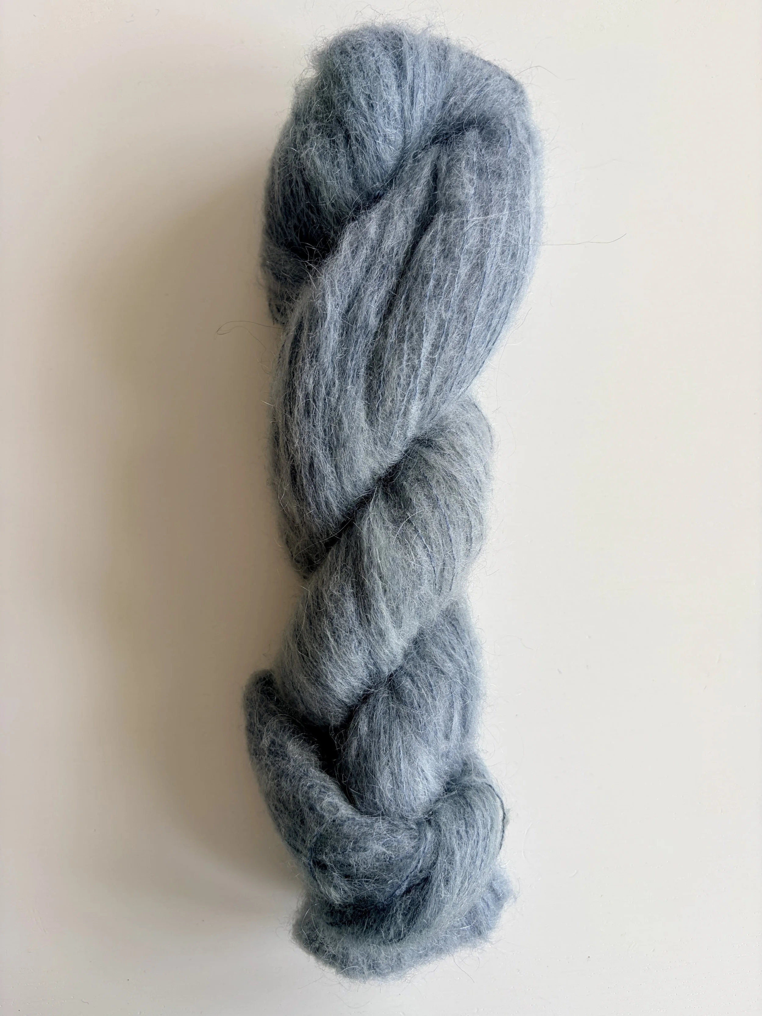 Mohair grau