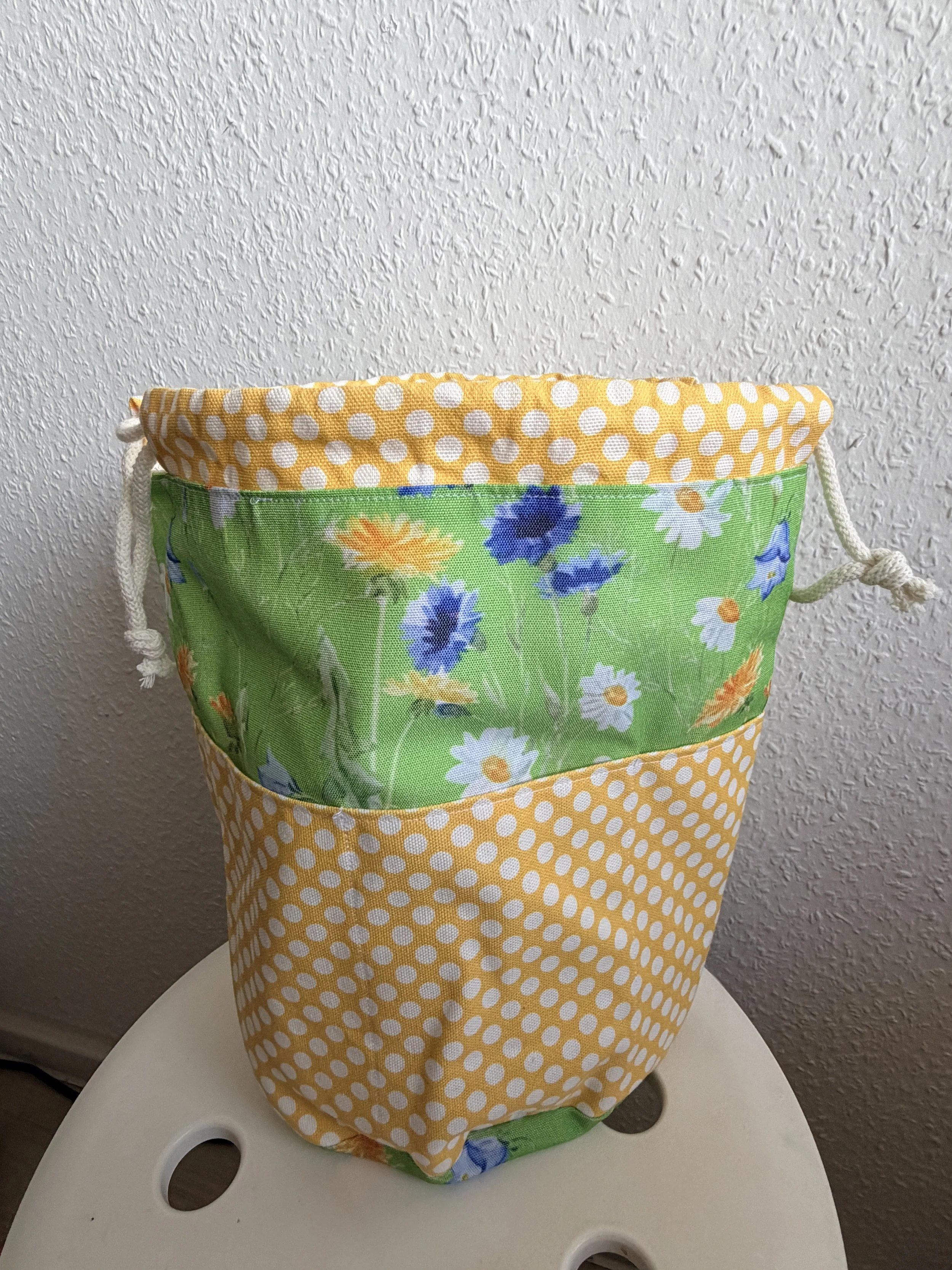 Projekttasche Kornblumenfeld
