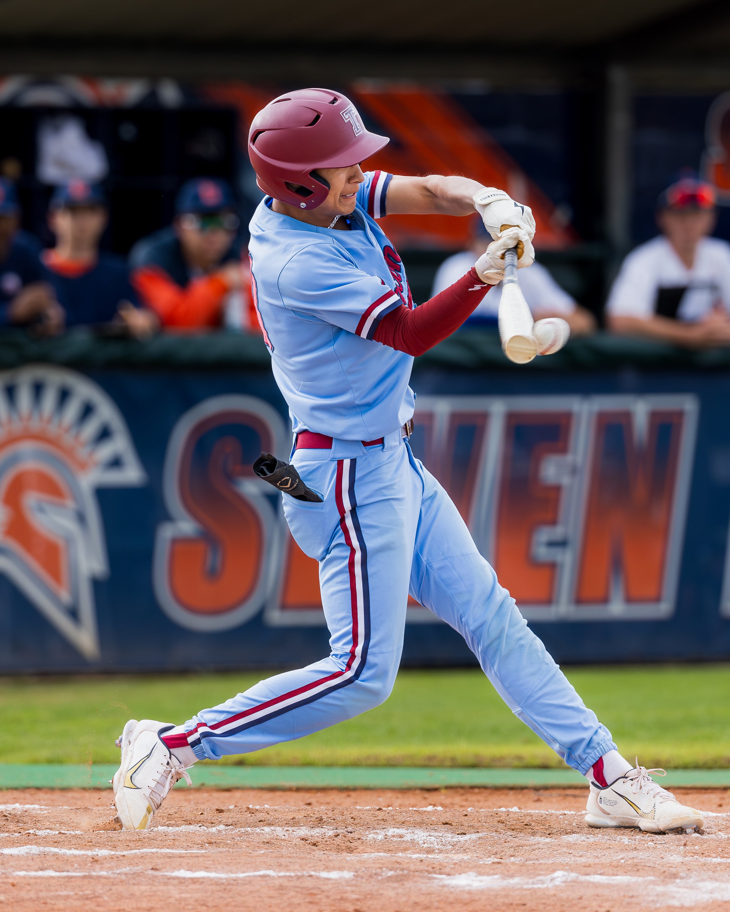 Tompkins High School Varsity Baseball shot by Matt Powell who is a photographer in Katy, TX who specializes in portrait photography as well as sports and action photography.