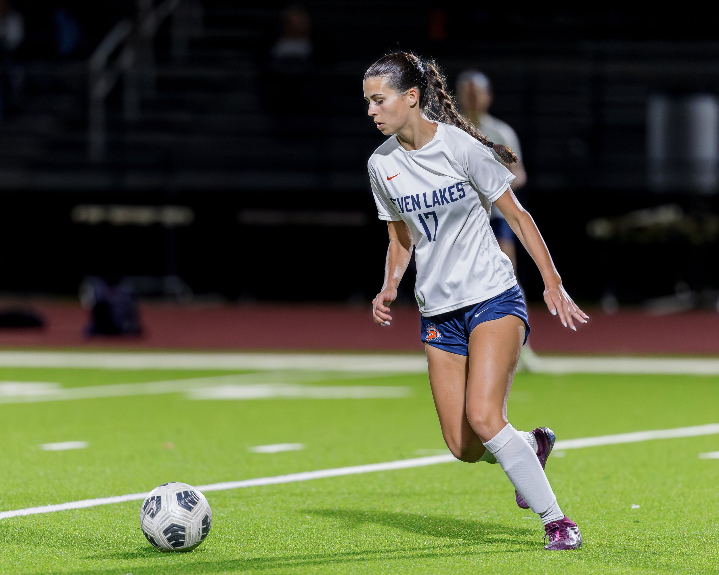 Girls soccer photography by Matt Powell who is a photographer in Katy, TX who specializes in portrait photography as well as sports and action photography.