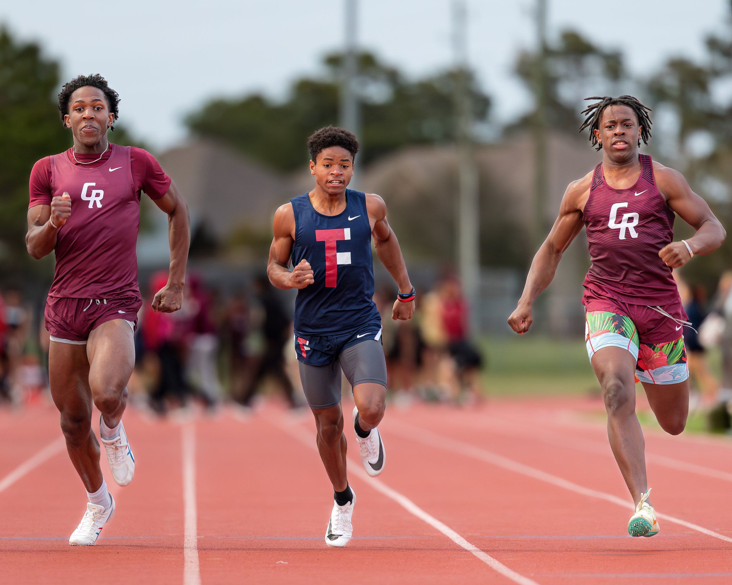 Track photography by Matt Powell who is a photographer in Katy, TX who specializes in portrait photography as well as sports and action photography.