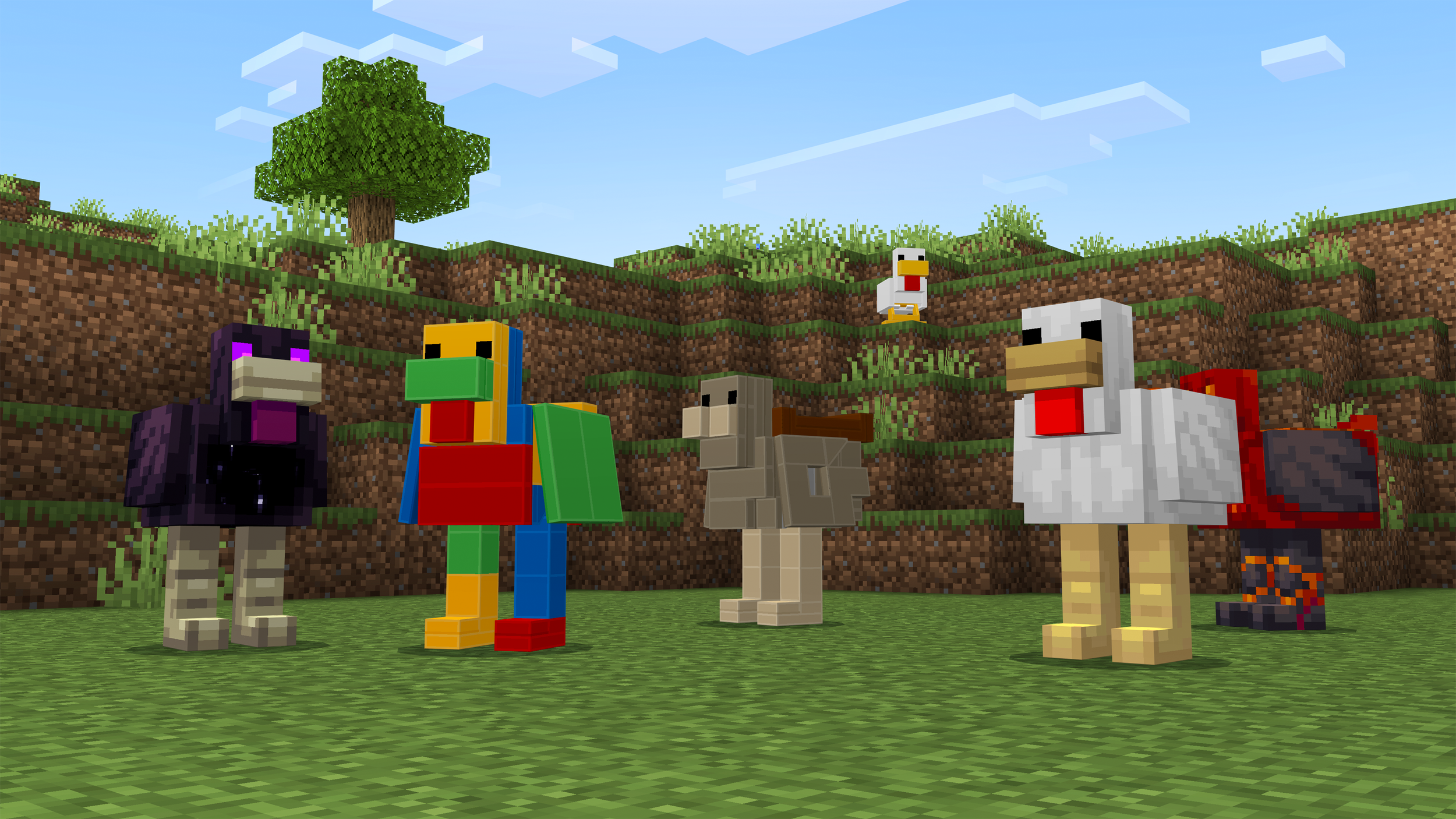 LEGO Minecraft Chicken Mounts Player Guide