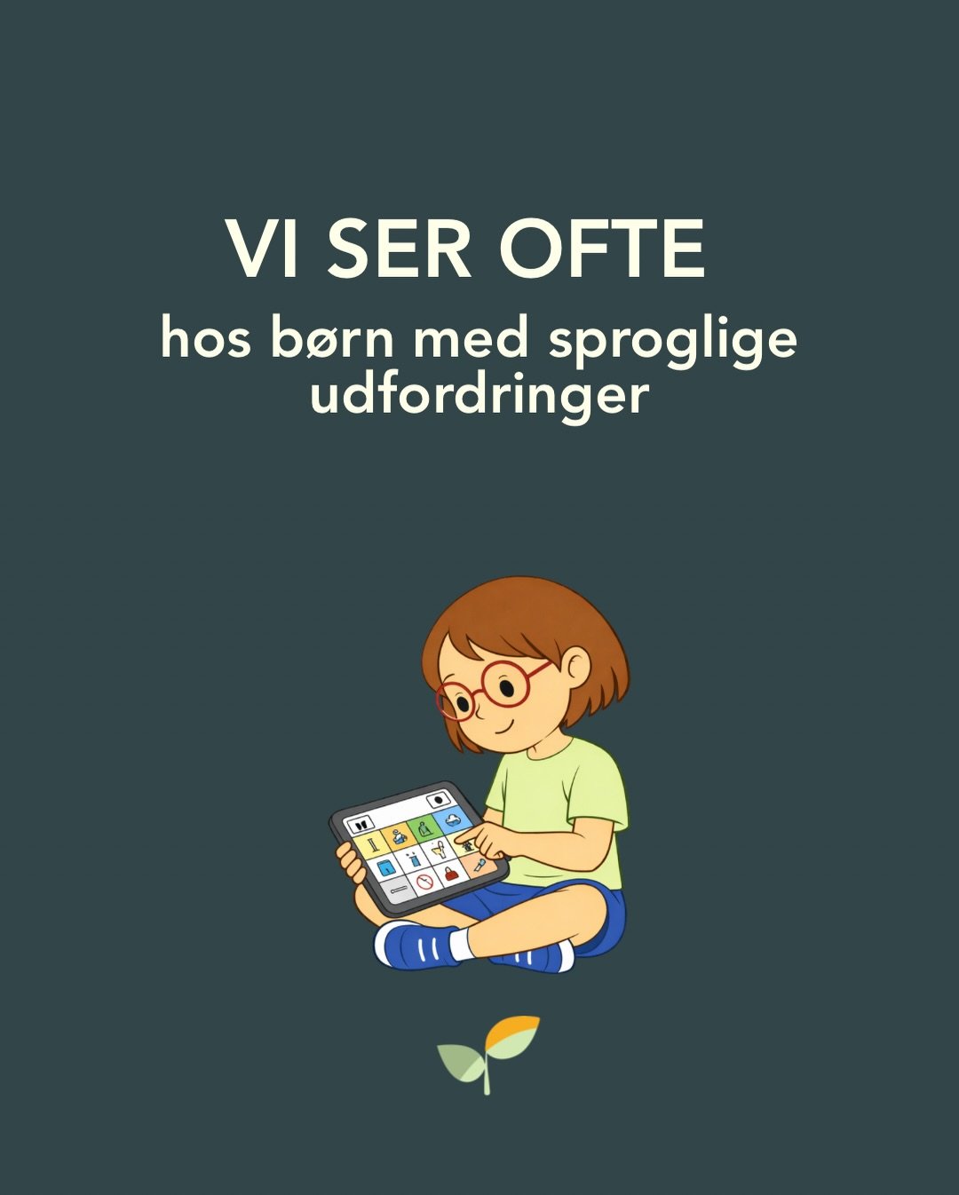 &rdquo;Vi &oslash;nsker, at alle skal kunne udtrykke, hvad de vil, til hvem de vil &ndash; uanset tid og sted&rdquo; 👥💬🌱

#ladsprogetgro #f&aelig;llesskab #kommunikation #ask #sprogvanskeligheder