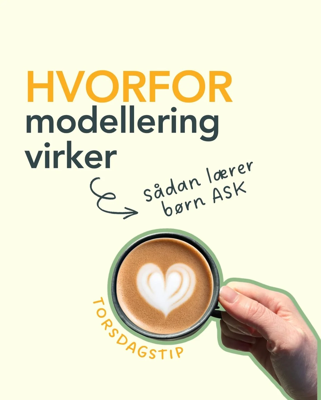 Modellering virker, fordi barnet f&aring;r mulighed for at forst&aring; sproget, f&oslash;r det selv skal bruge det.

N&aring;r symboler bliver en naturlig del af hverdagen, begynder barnet stille og roligt at genkende dem og koble betydning p&aring;