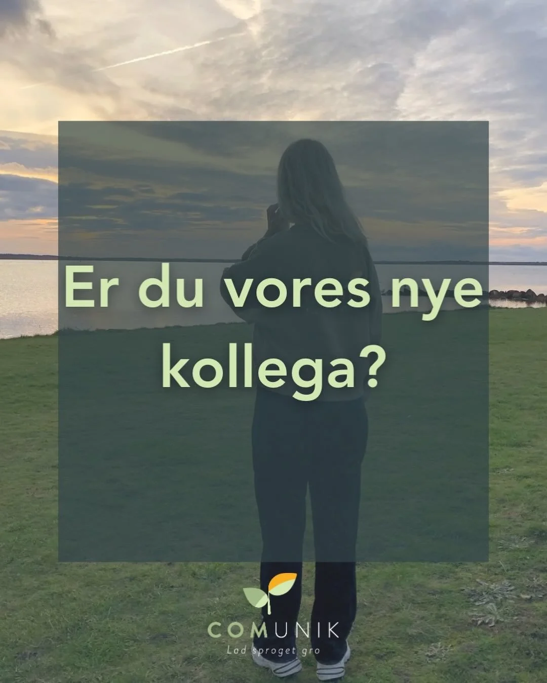 P&aring; www.comunik.dk kan du l&aelig;se mere om jobbet 💡 

Vi gl&aelig;der os til at h&oslash;re fra dig 🤩🌱
